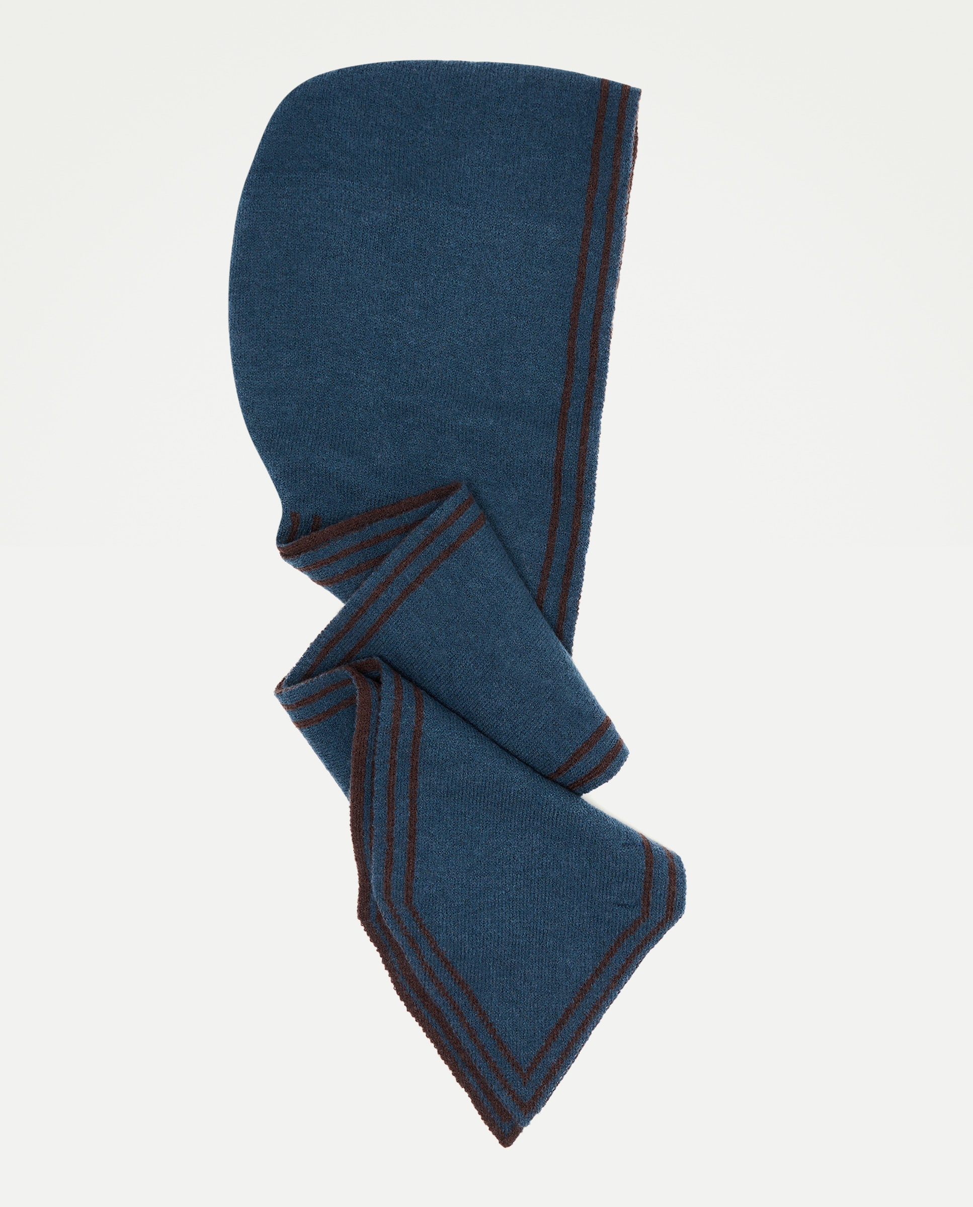 Conjunto de Capuz e Luvas com Capa Castanho-2