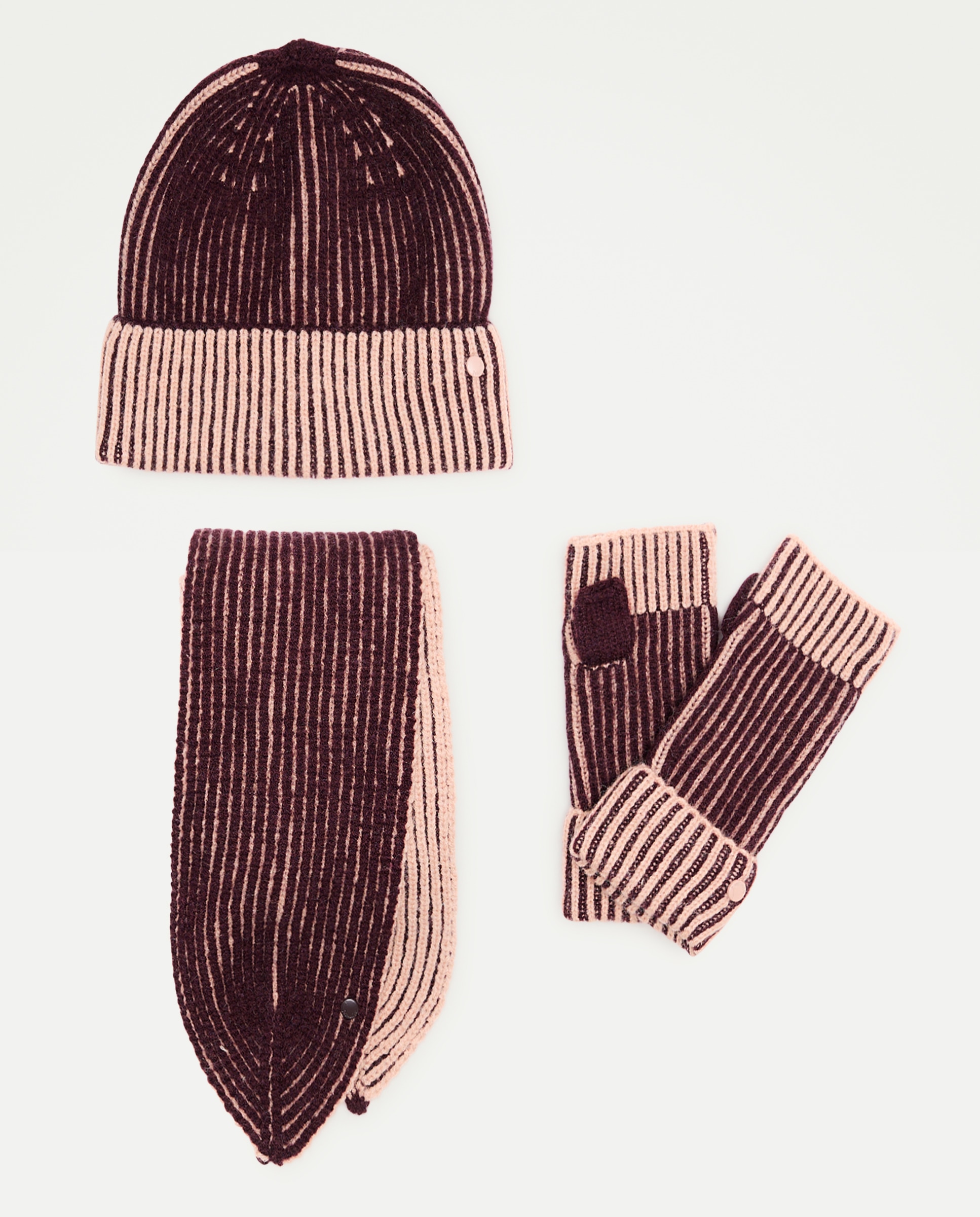 Imagem 0 de Conjunto de Gorro, Cachecol e Luvas