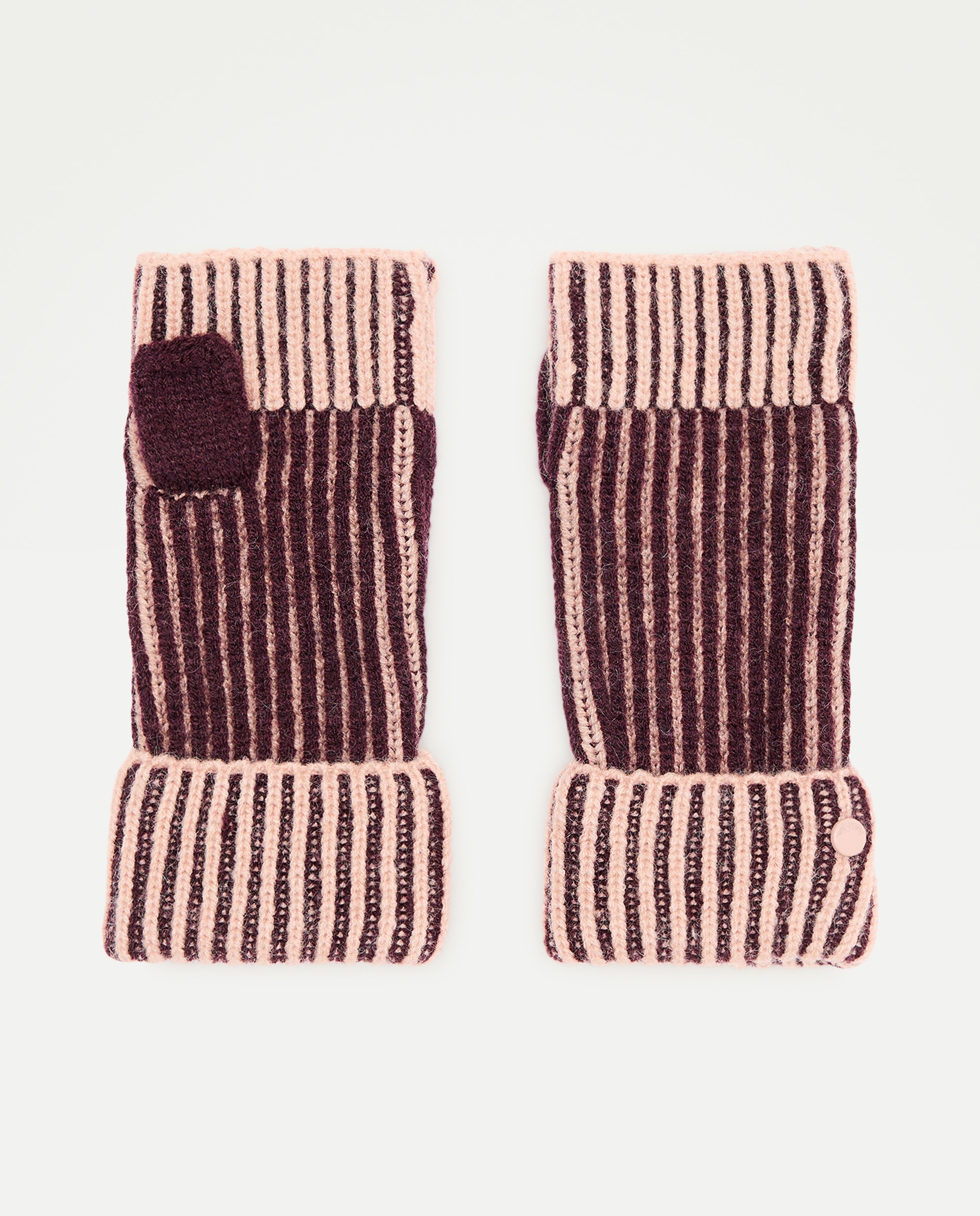 Conjunto de Gorro, Cachecol e Luvas Bordeaux-4
