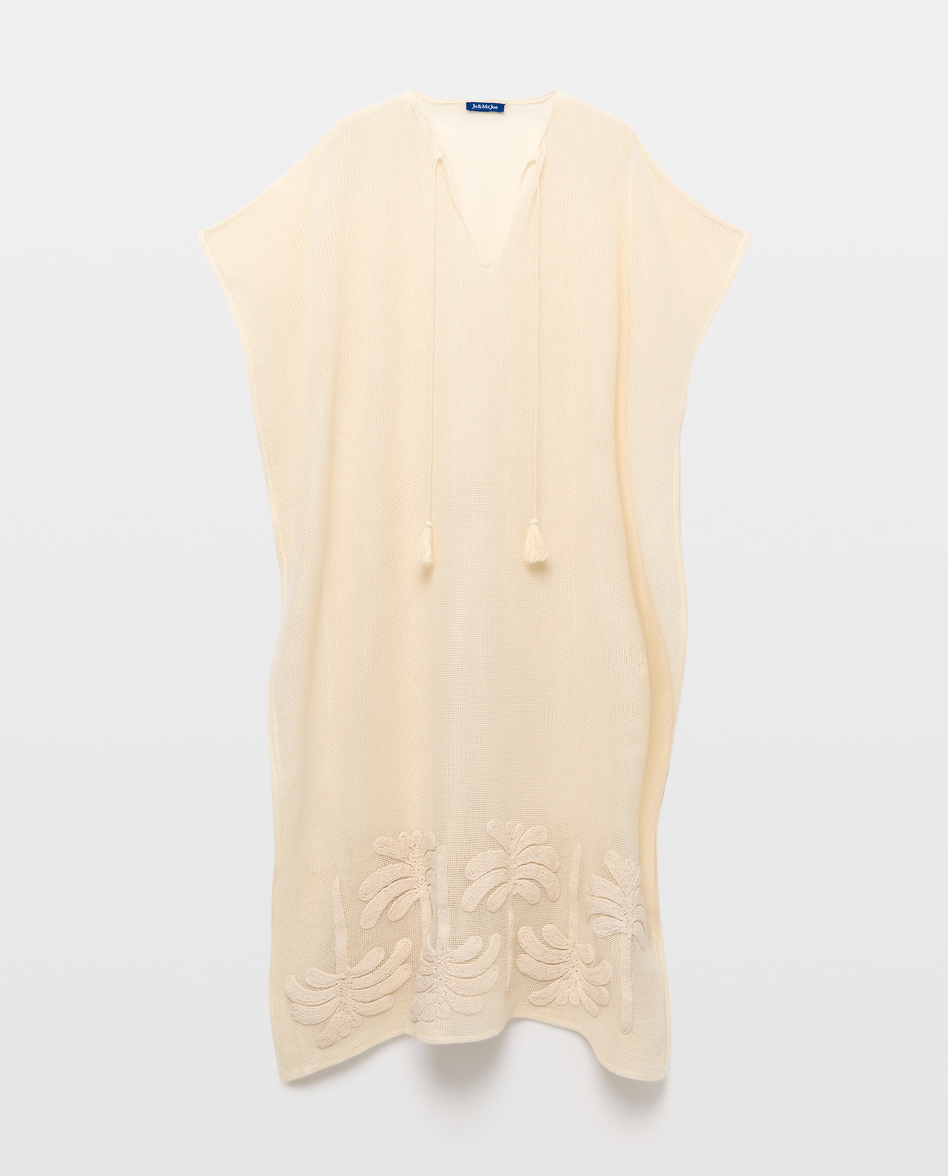 Imagem 0 de Kaftan Rendilhado com Bordado de Palmeira