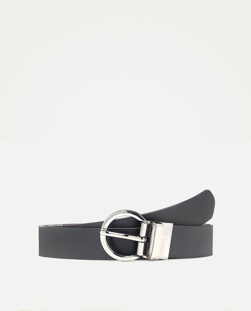 Cinturón reversible - ivory