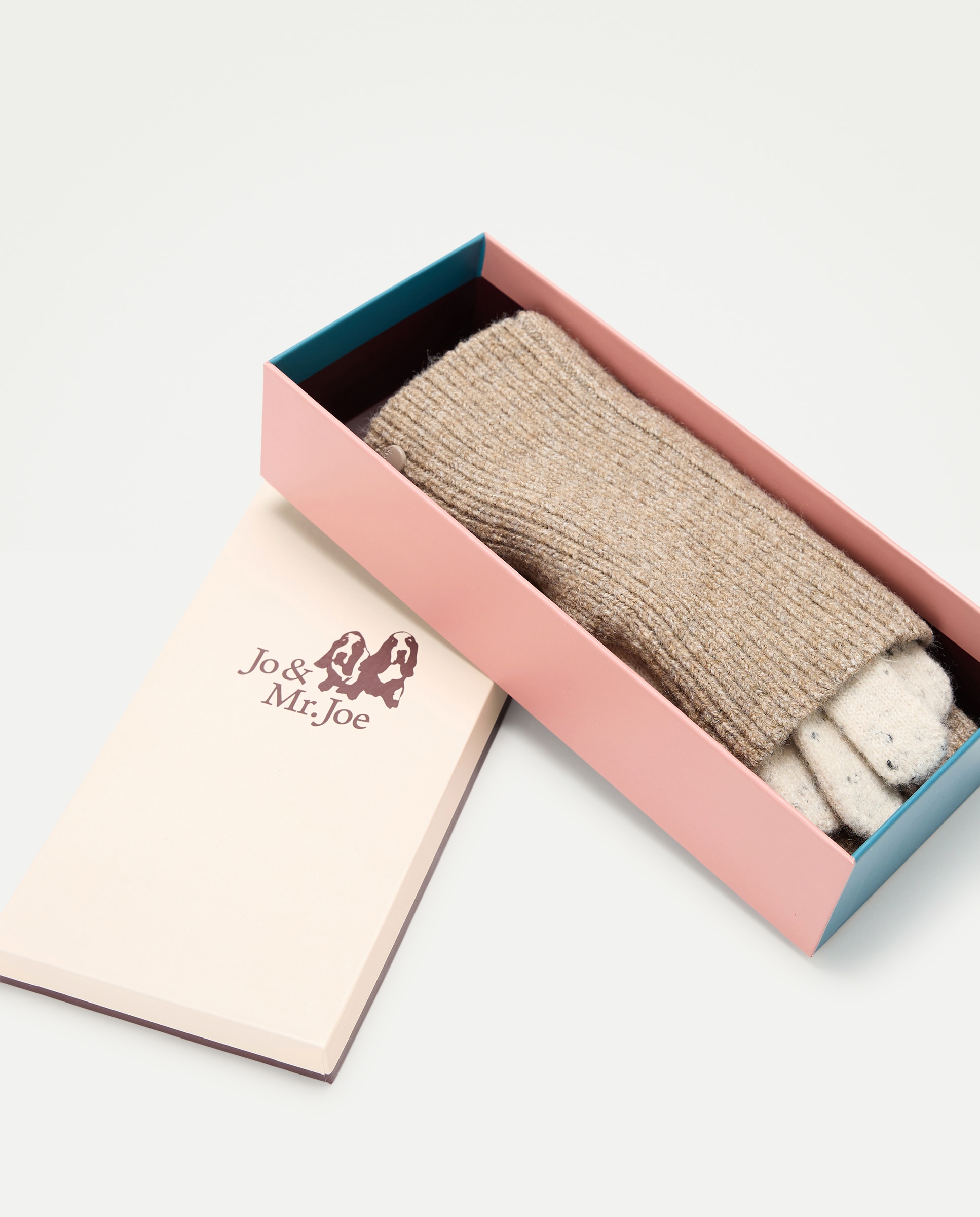 Conjunto de guante y mitones - Jo & Mr. Joe - 120 Crudo 120 Crudo-5