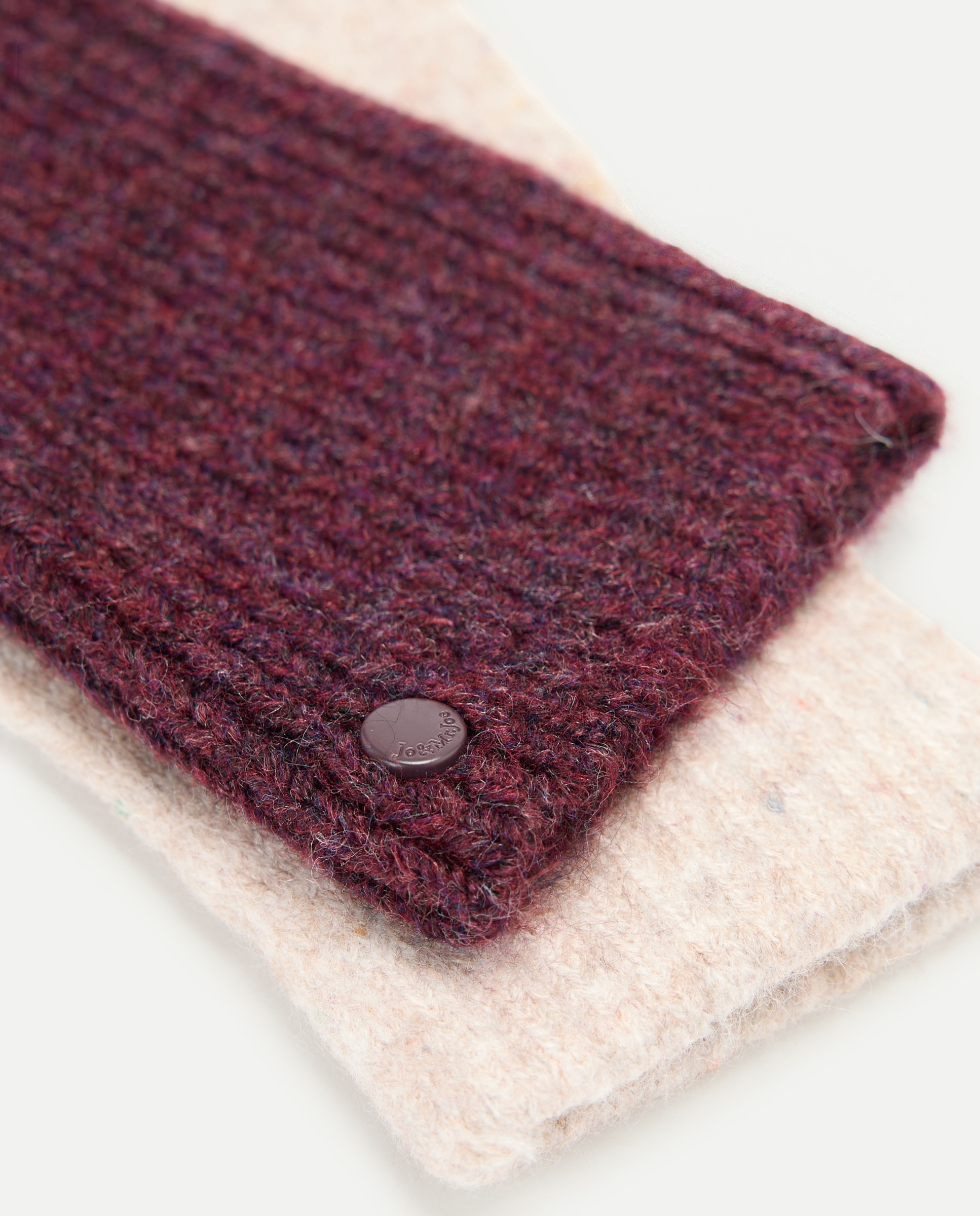 Conjunto de Luvas com Capa Bordeaux-4