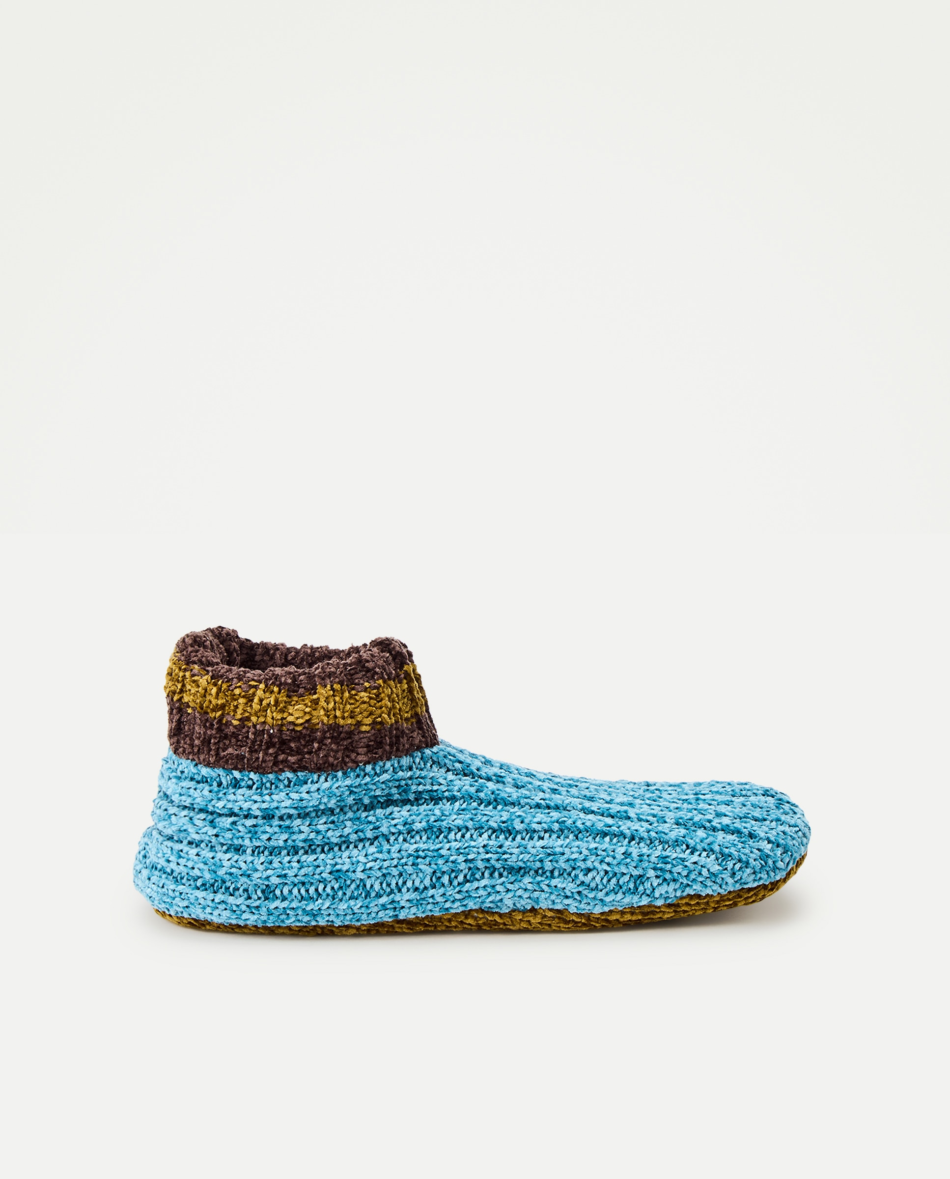 Imagem 0 de Pantufas em Tecido Chenille Bicolor