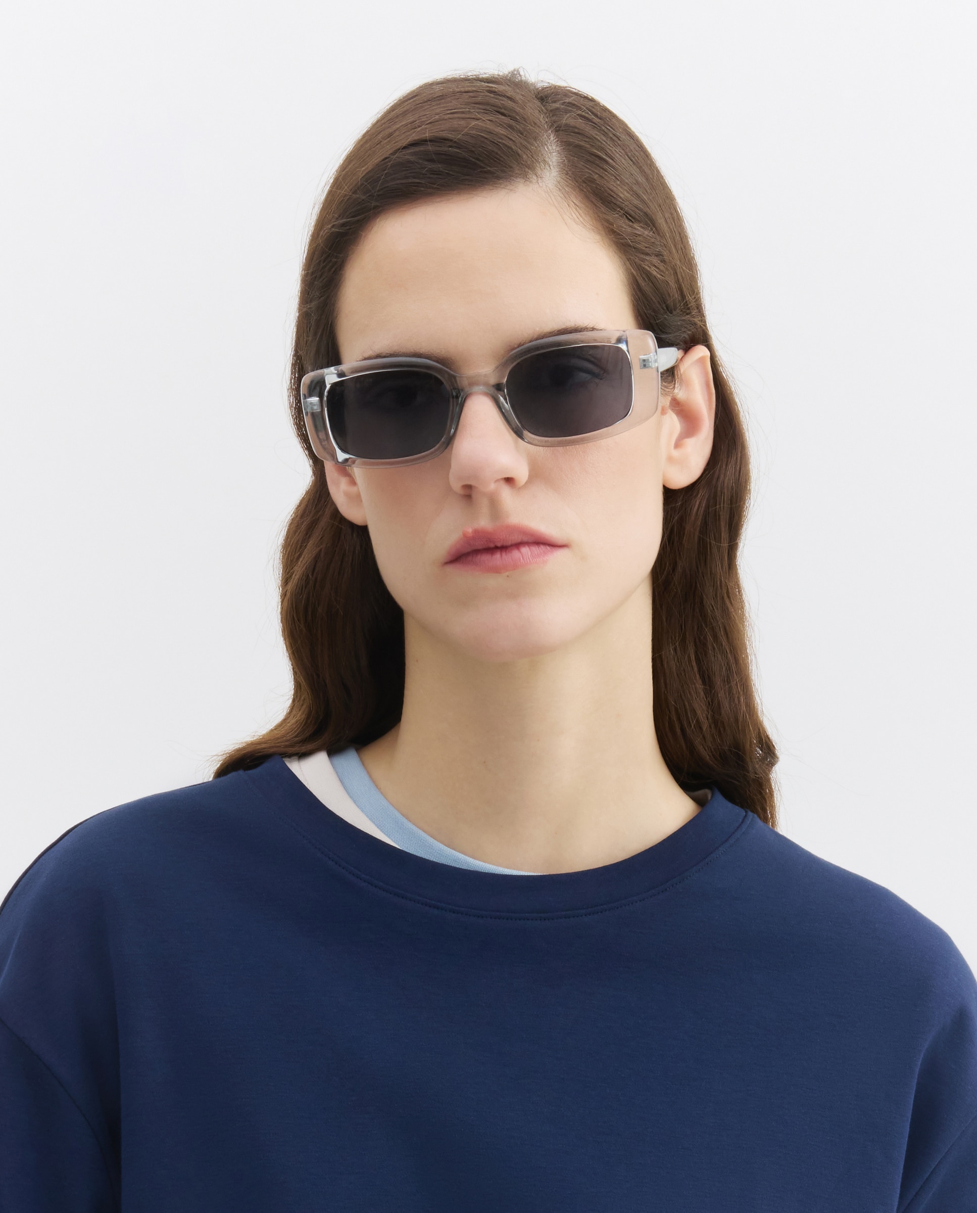 Óculos de Sol Geométricos Gelo-5