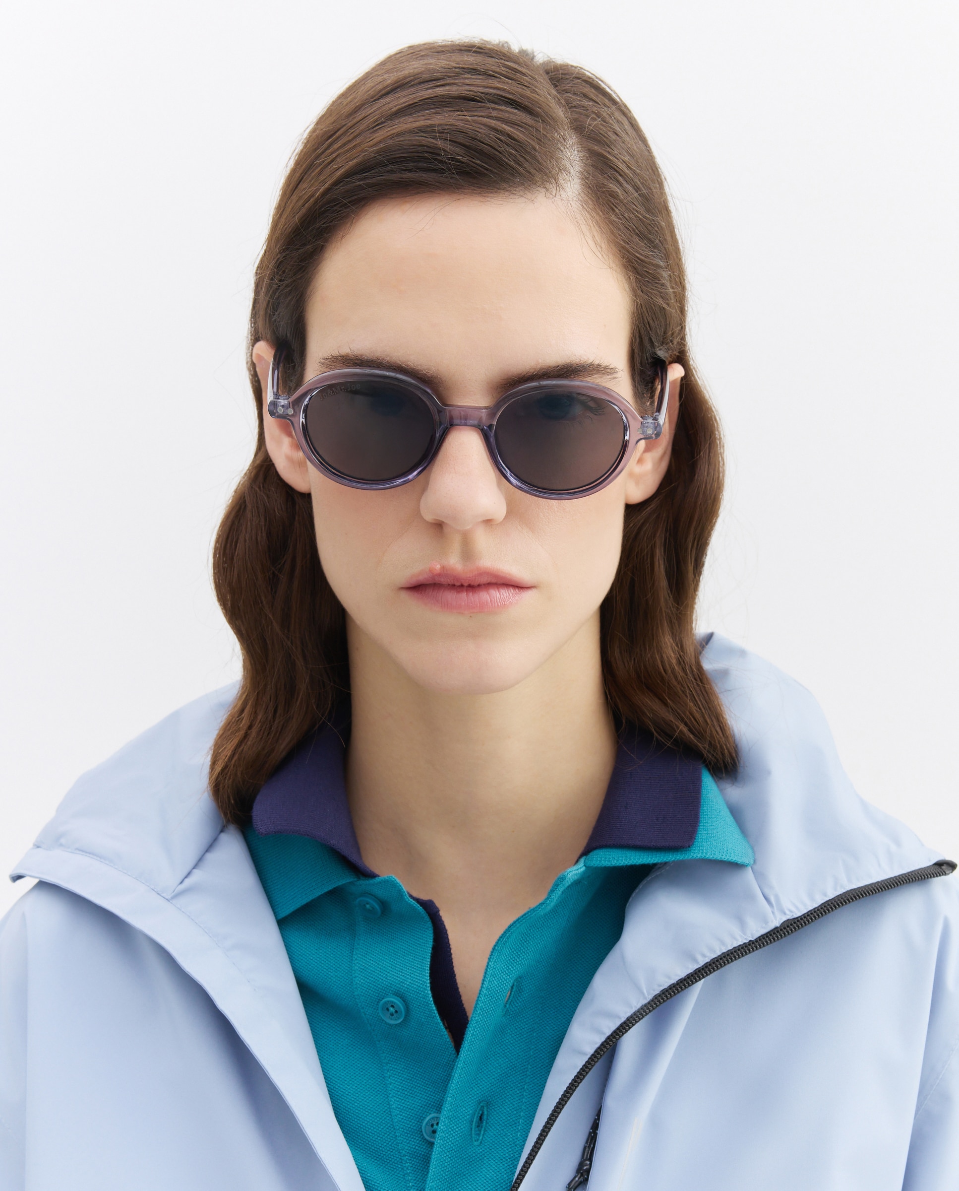 Óculos de Sol Geométricos Gelo-5