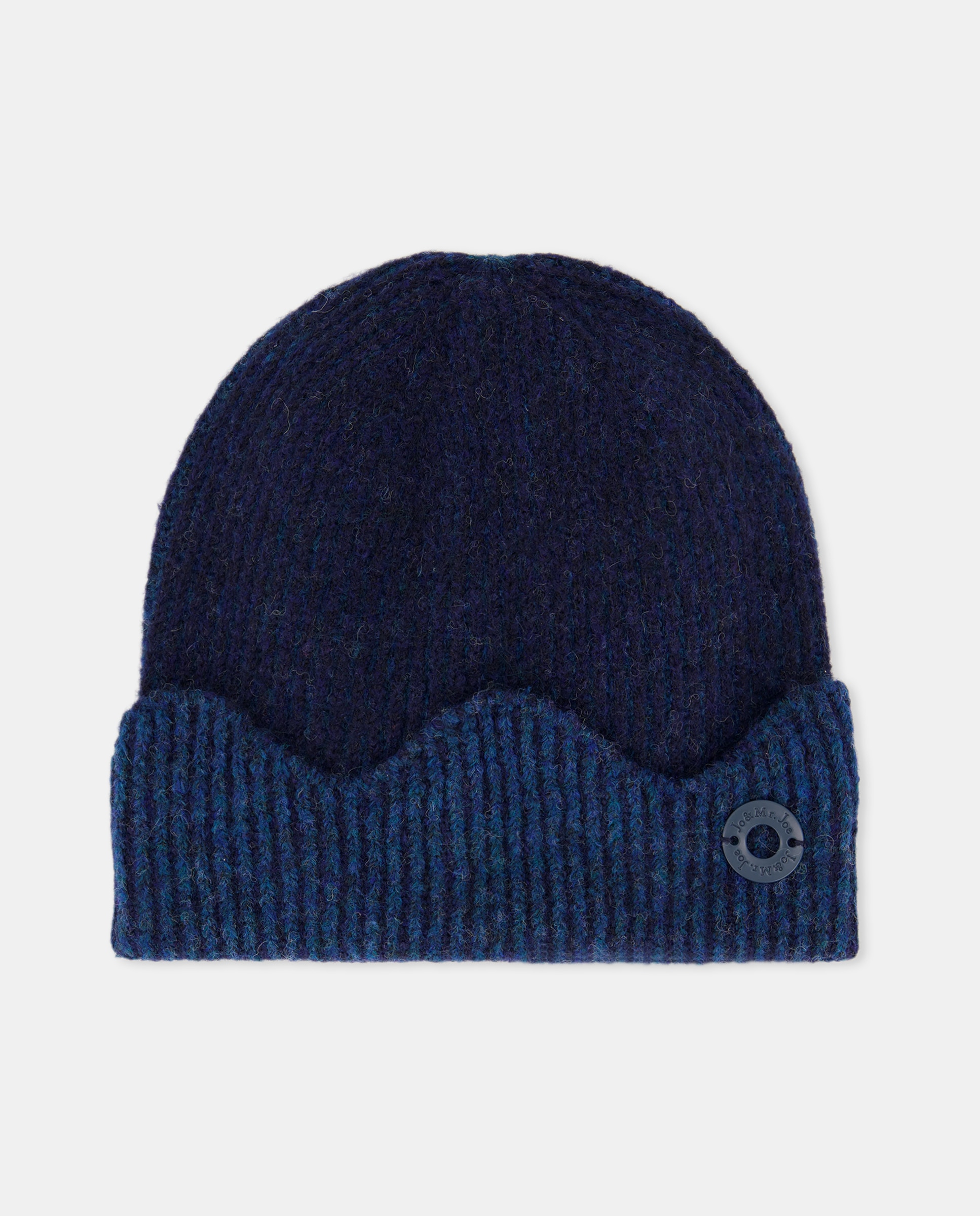 Imagem 0 de Gorro de Malha Canelada Bicolor