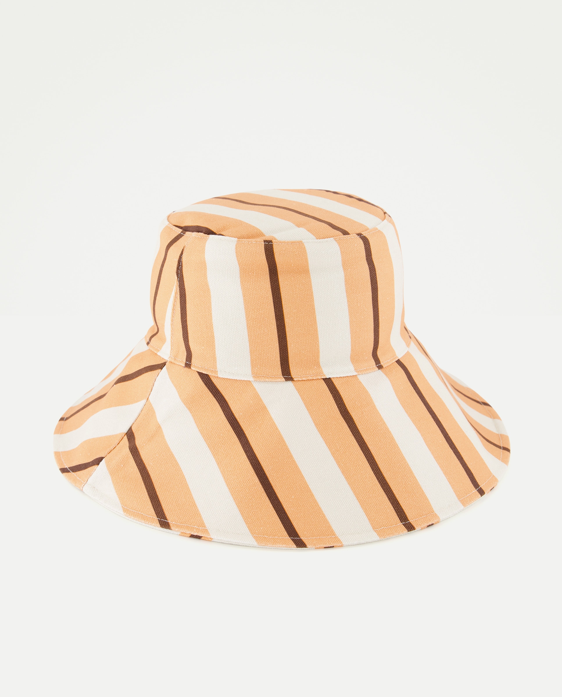 Gorro de algodón con estampado reversible - Jo & Mr. Joe - Blanco roto Blanco roto-2