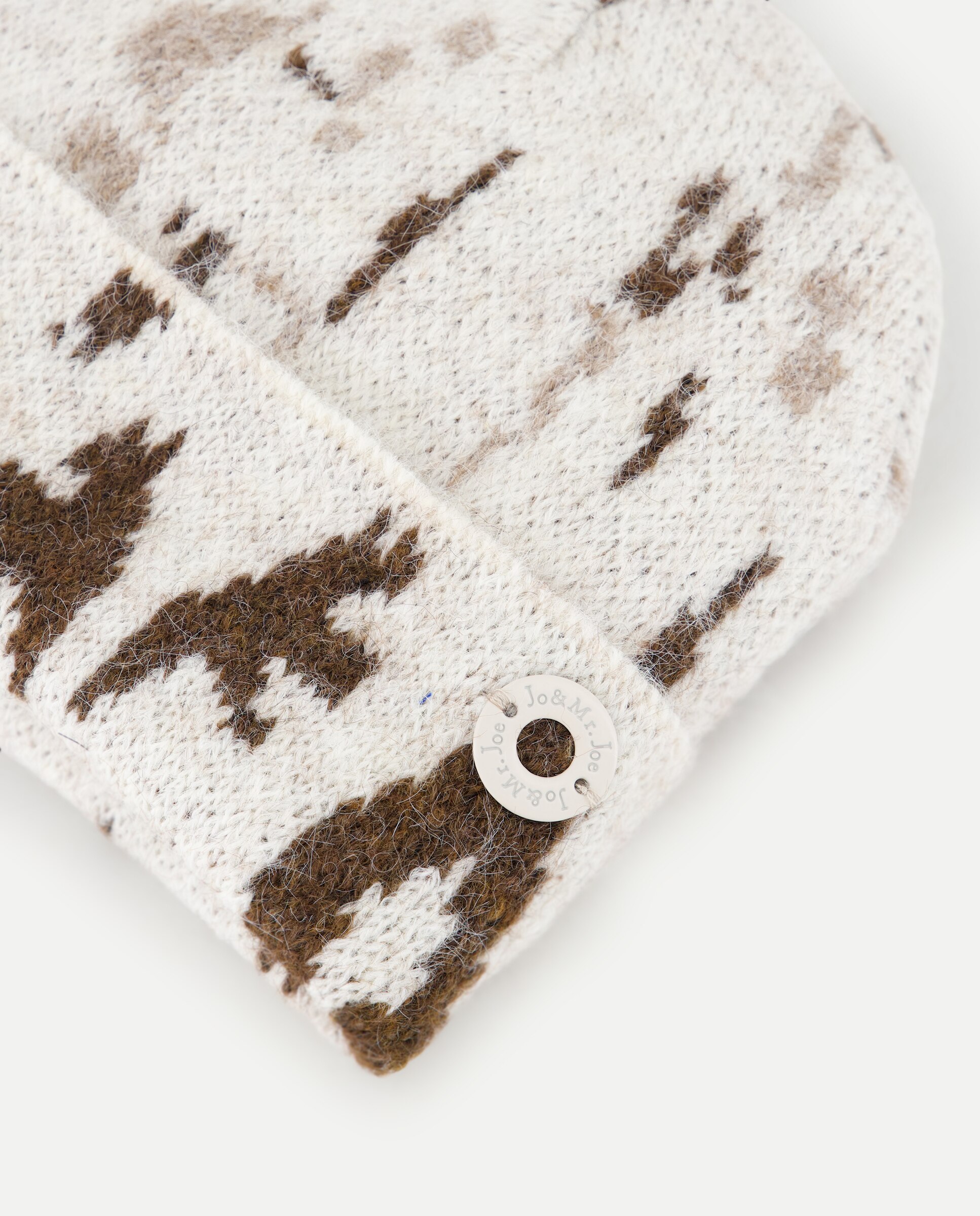 Gorro con estampado de manchas - Jo & Mr. Joe - Blanco roto Blanco roto-2