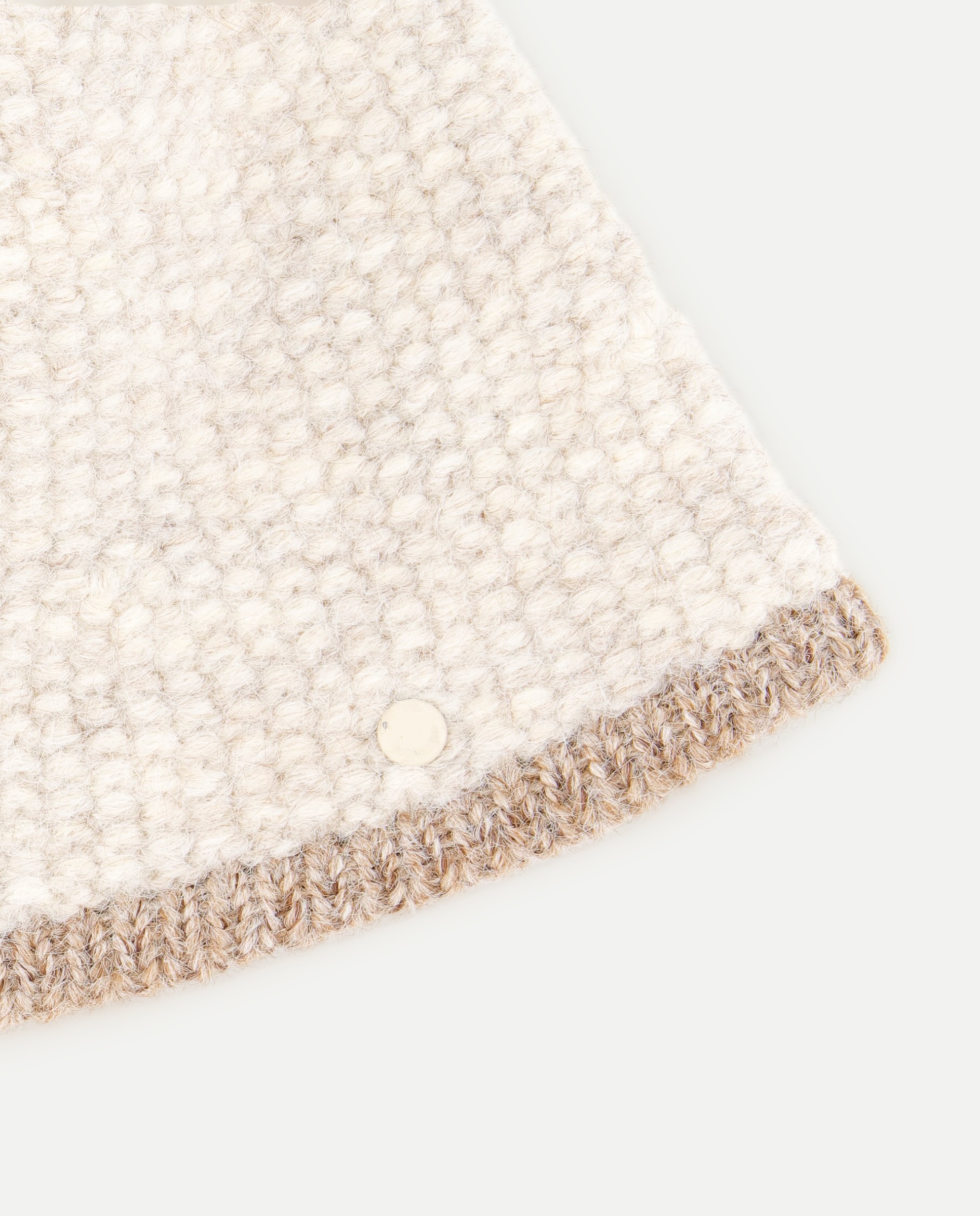 Gorro de punto bicolor - Jo & Mr. Joe - Blanco roto Blanco roto-2