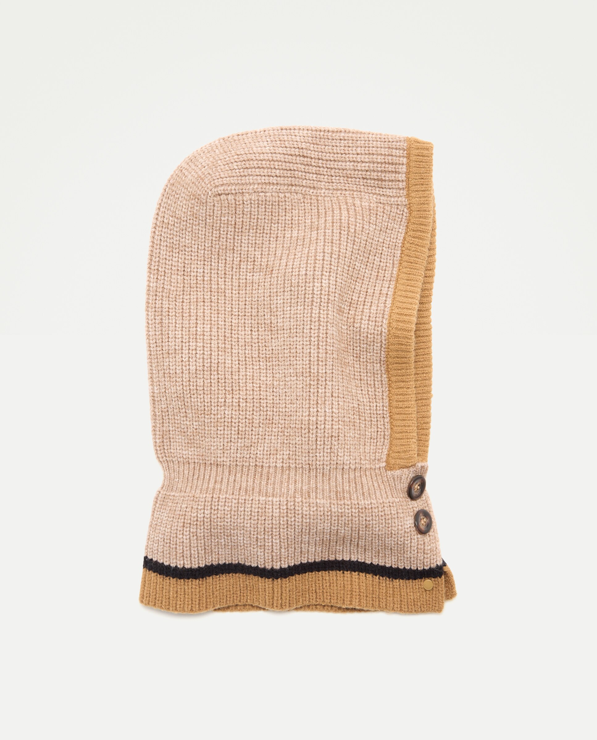 Balaclava tricolor - Jo & Mr. Joe - Beige Beige-1