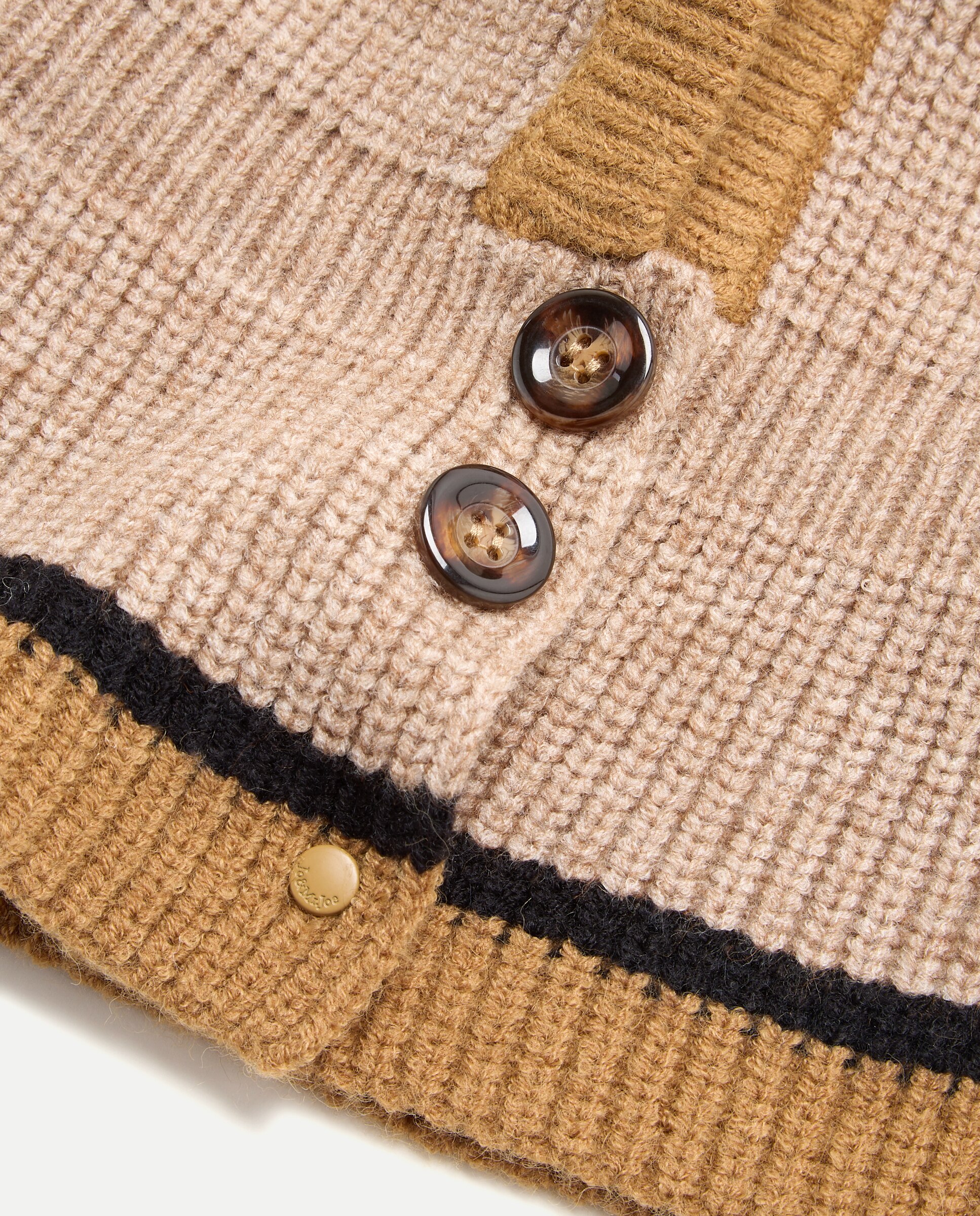 Balaclava tricolor - Jo & Mr. Joe - Beige Beige-2