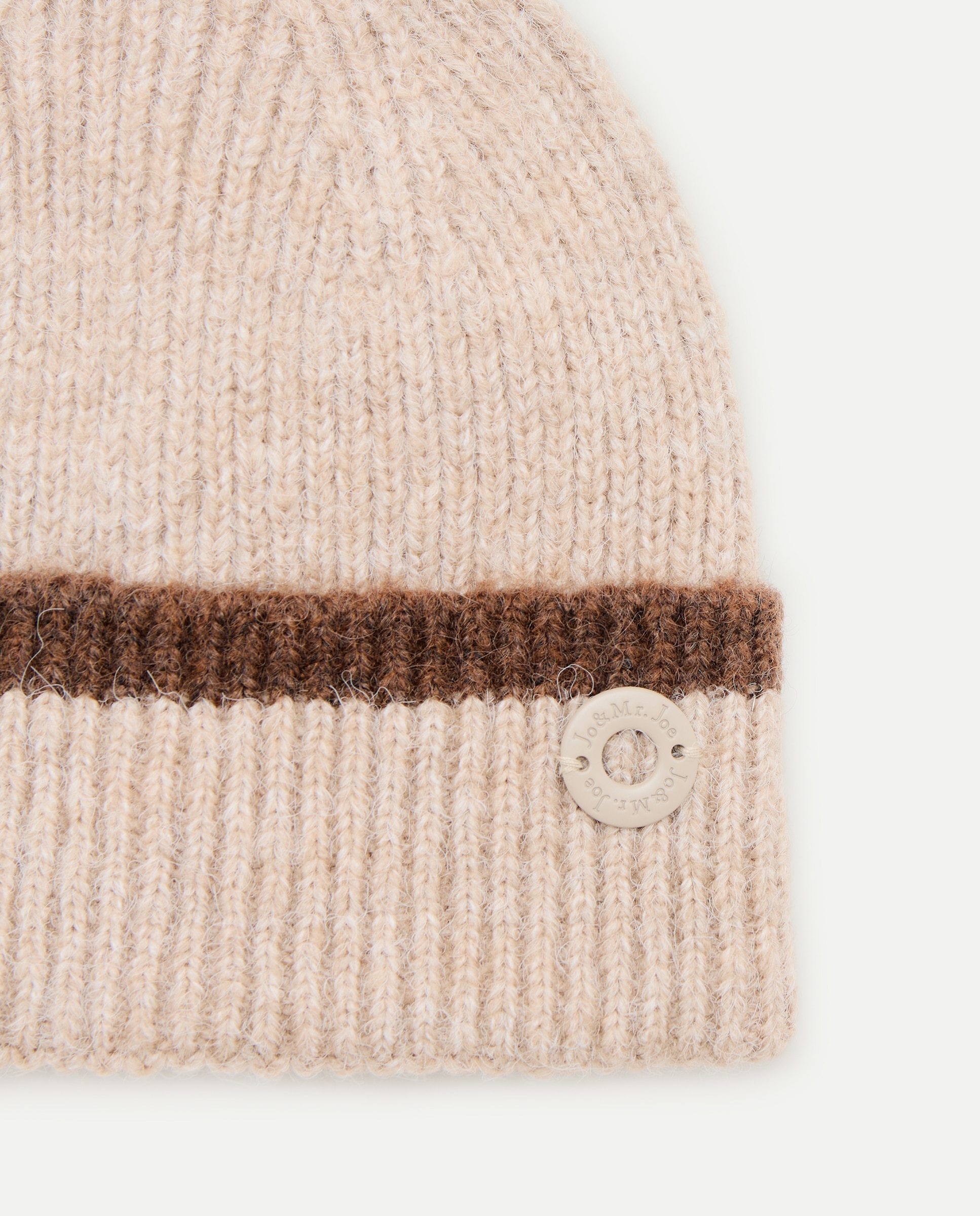 Gorro punto bicolor - Jo & Mr. Joe - Marrón Marrón-2