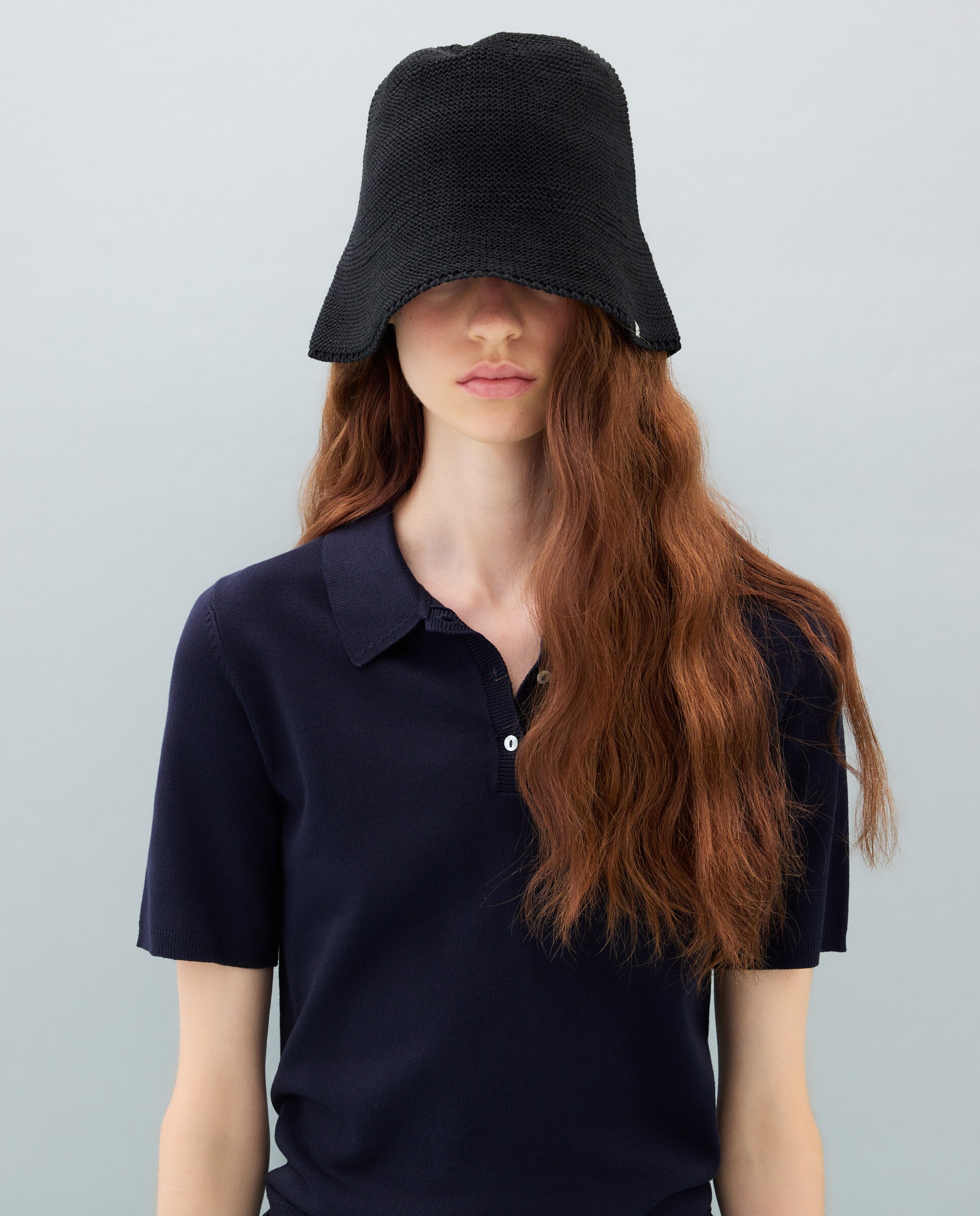 Gorro de punto liso - Jo & Mr. Joe - Negro Negro-3