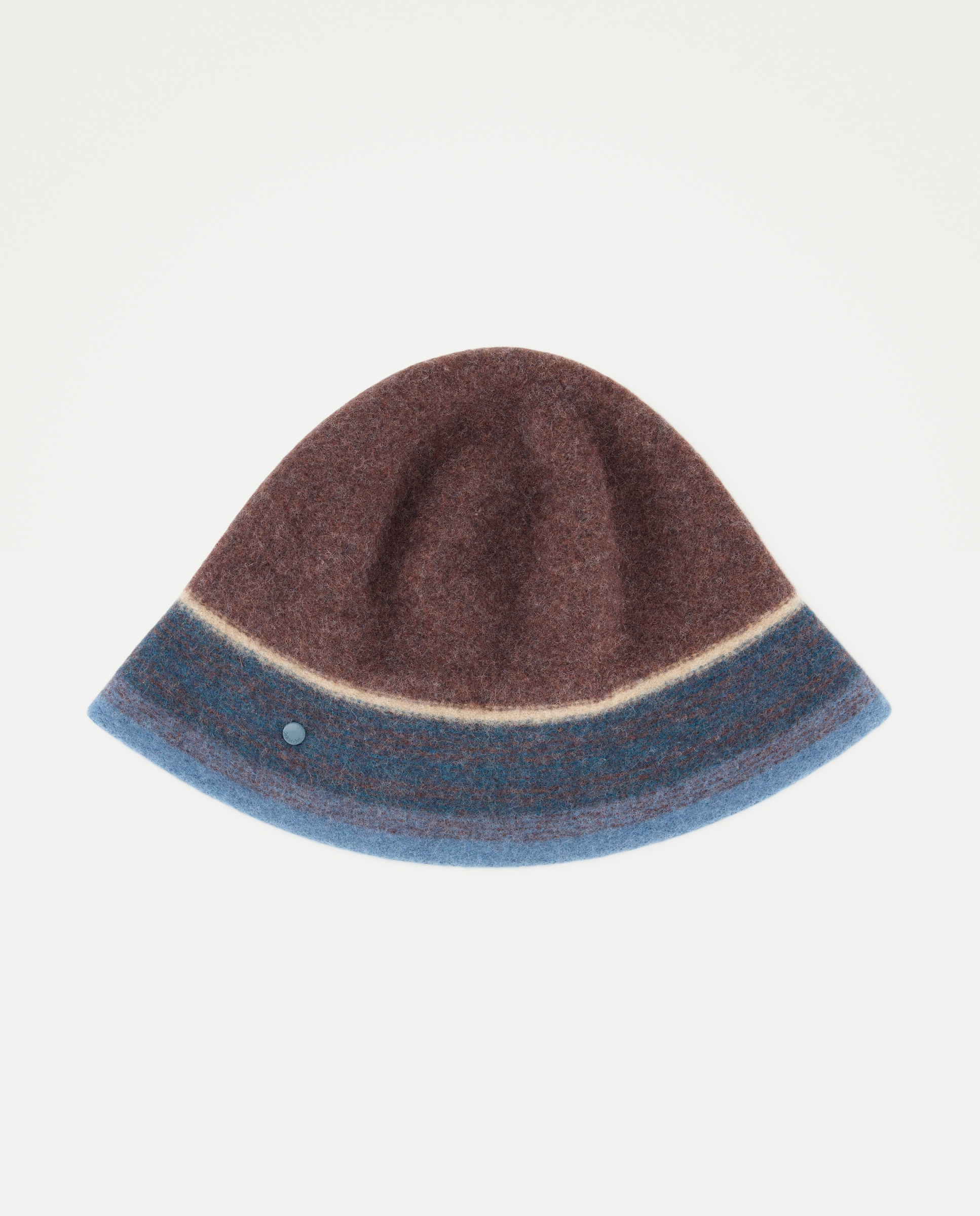 Imagem 0 de Gorro de Lã às Riscas em Contraste