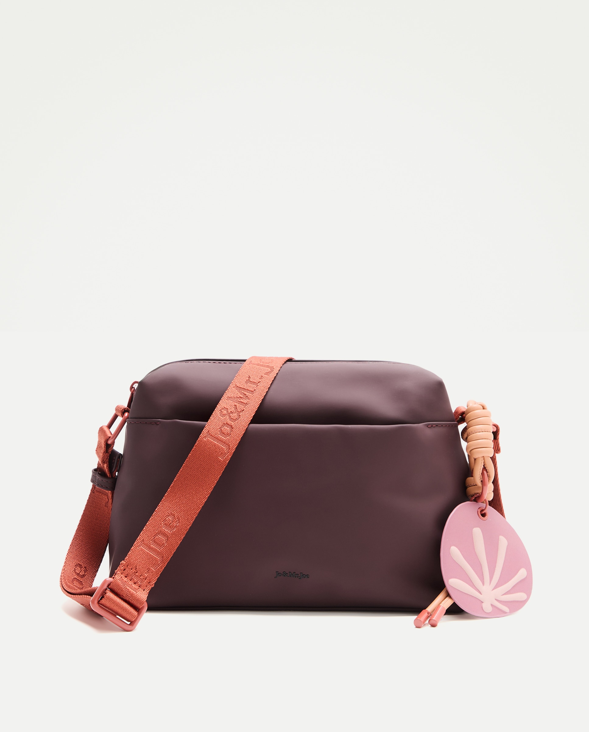 Mala a Tiracolo com Conta Floral Bordeaux-1