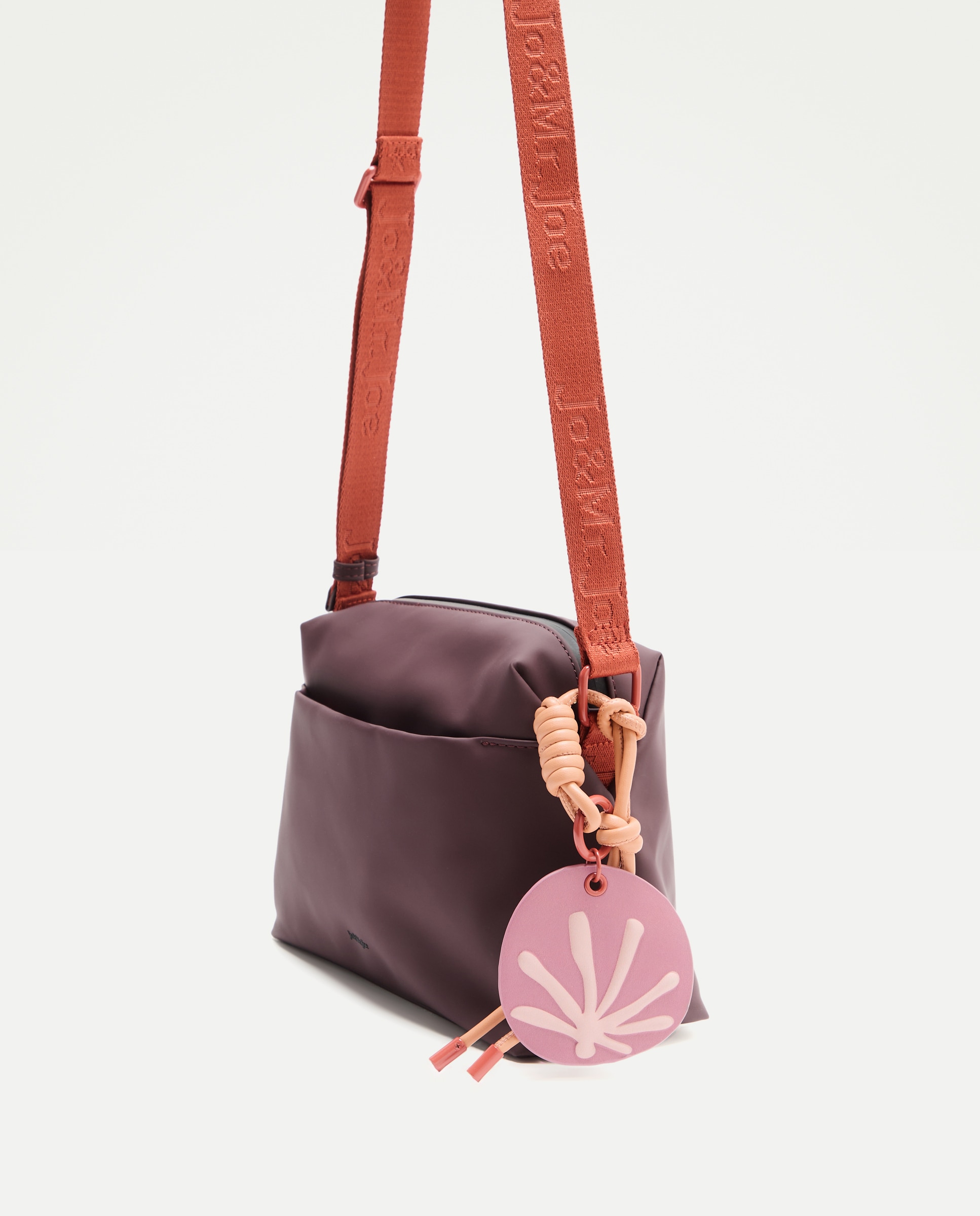 Mala a Tiracolo com Conta Floral Bordeaux-3