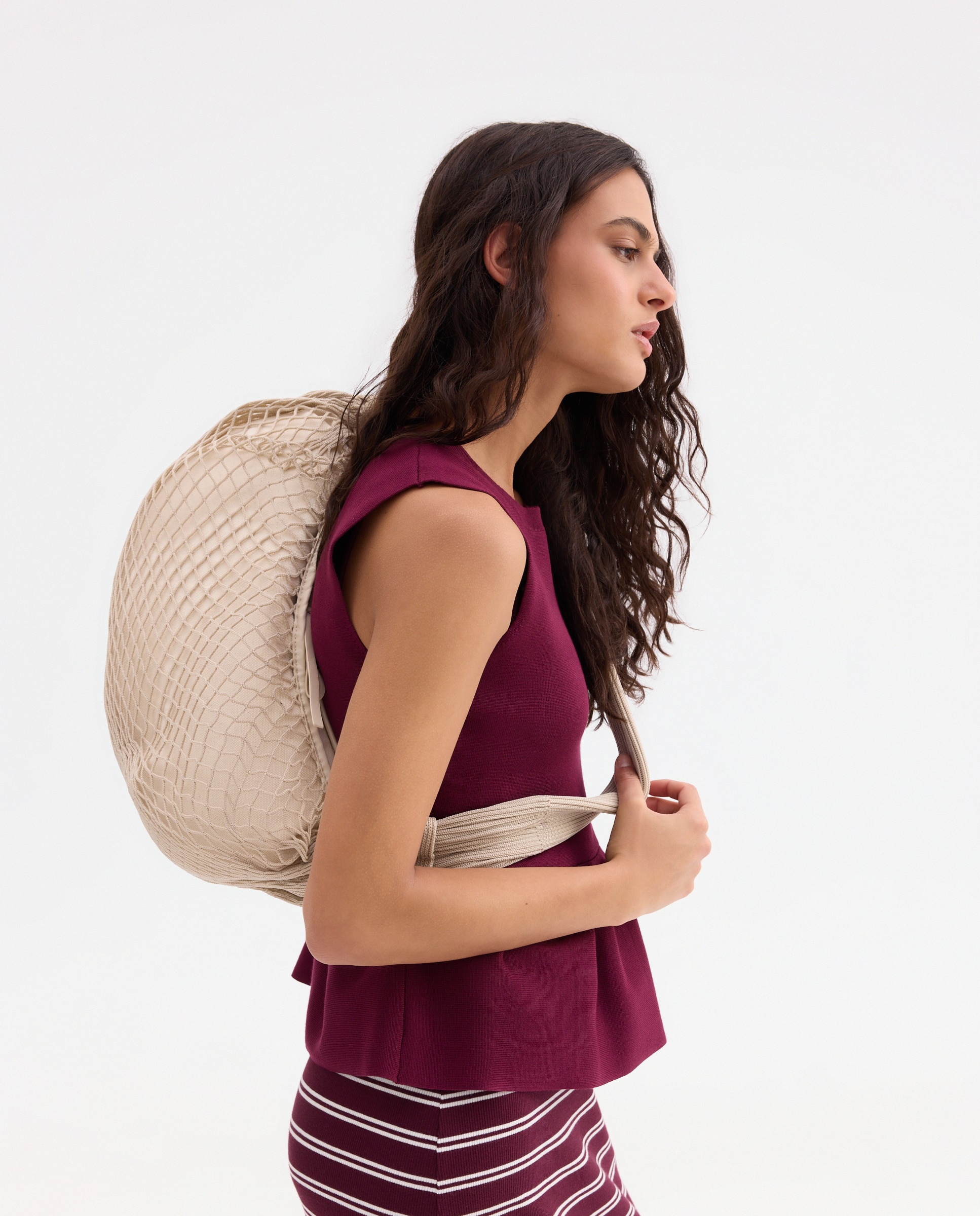 Mala Shopper Tricolor 120 Cru-5
