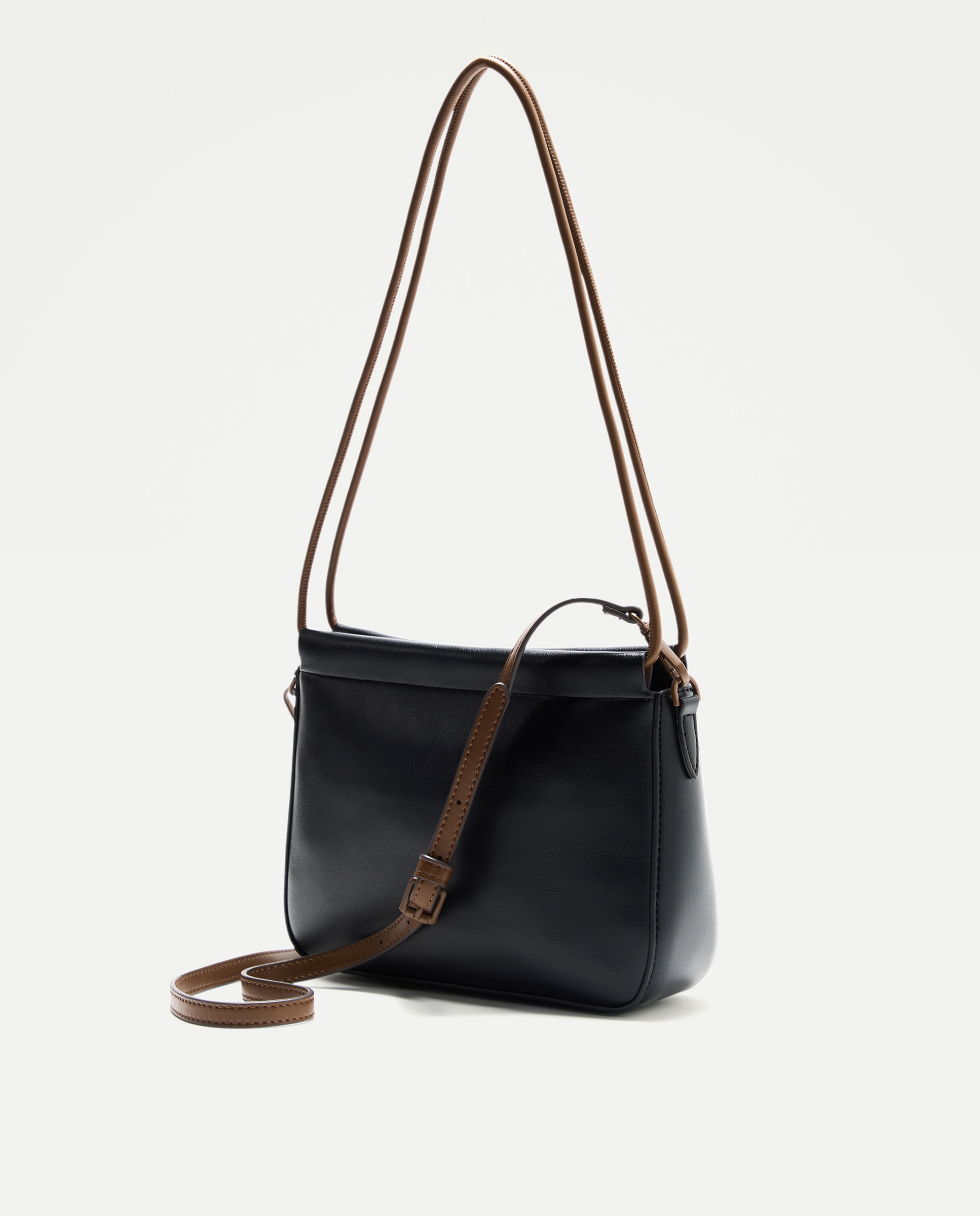 Mala a Tiracolo Urban Knot Preto-2