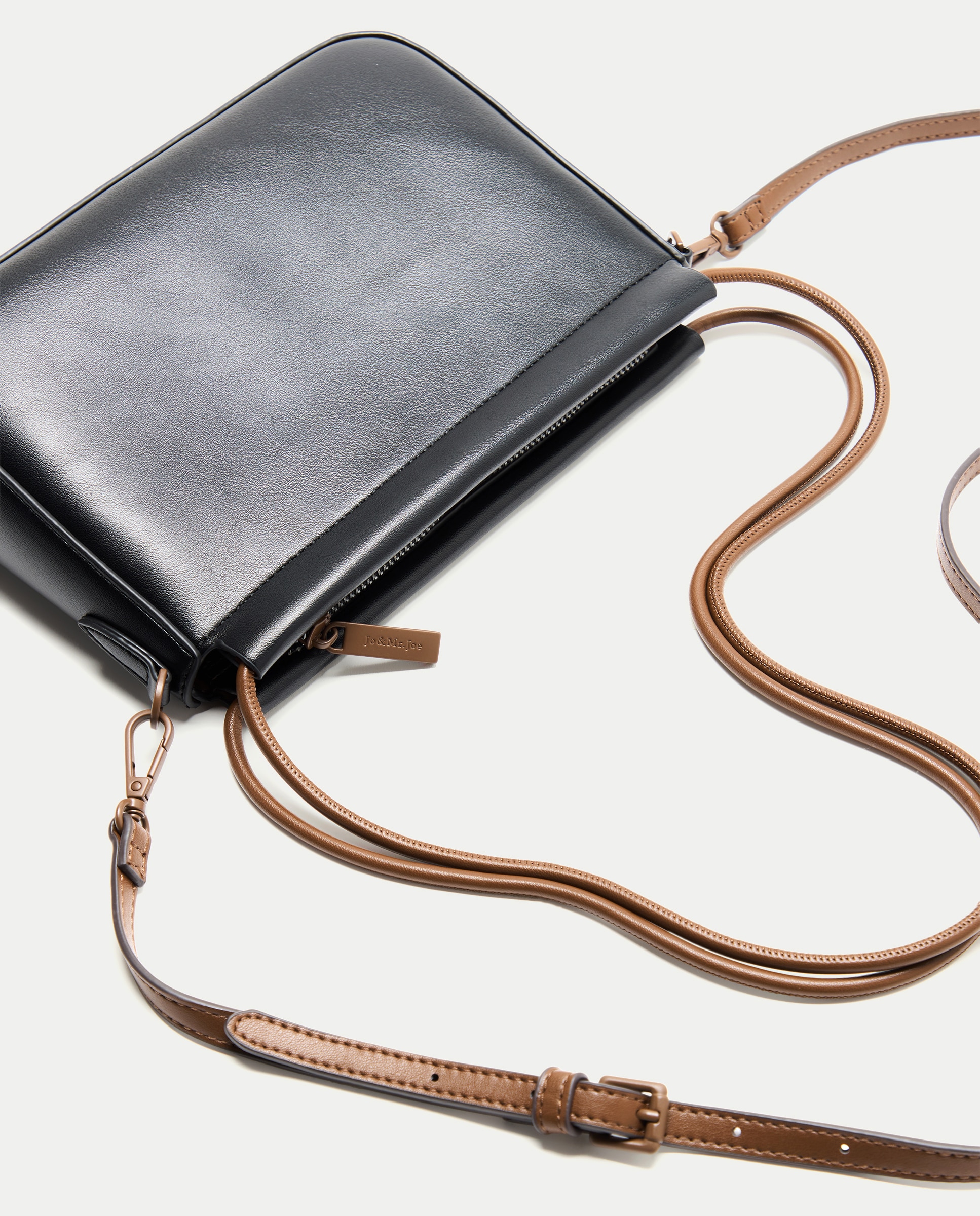 Mala a Tiracolo Urban Knot Preto-4