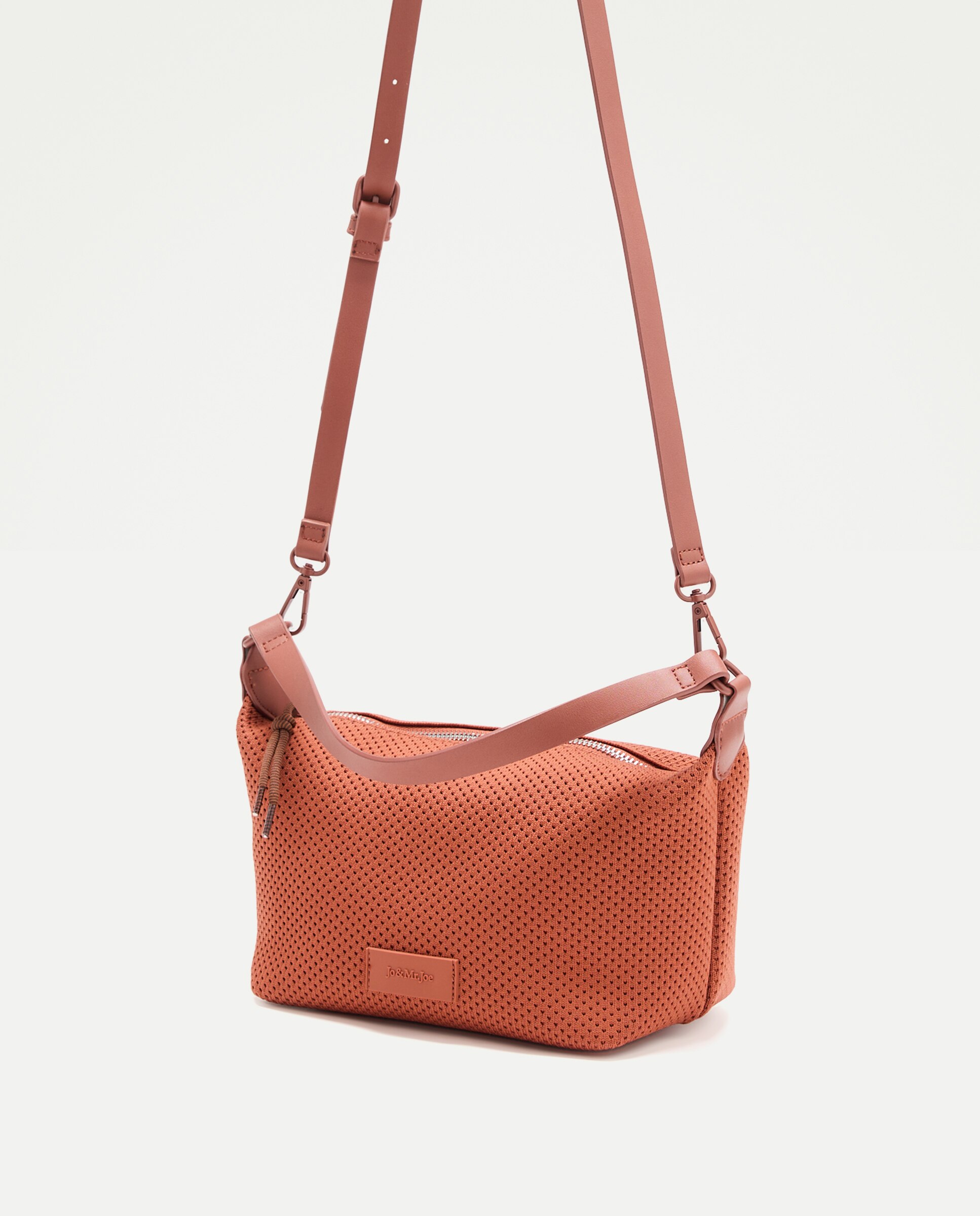 Bolso bandolera de punto - Jo & Mr. Joe - 600 Rojo 600 Rojo-2