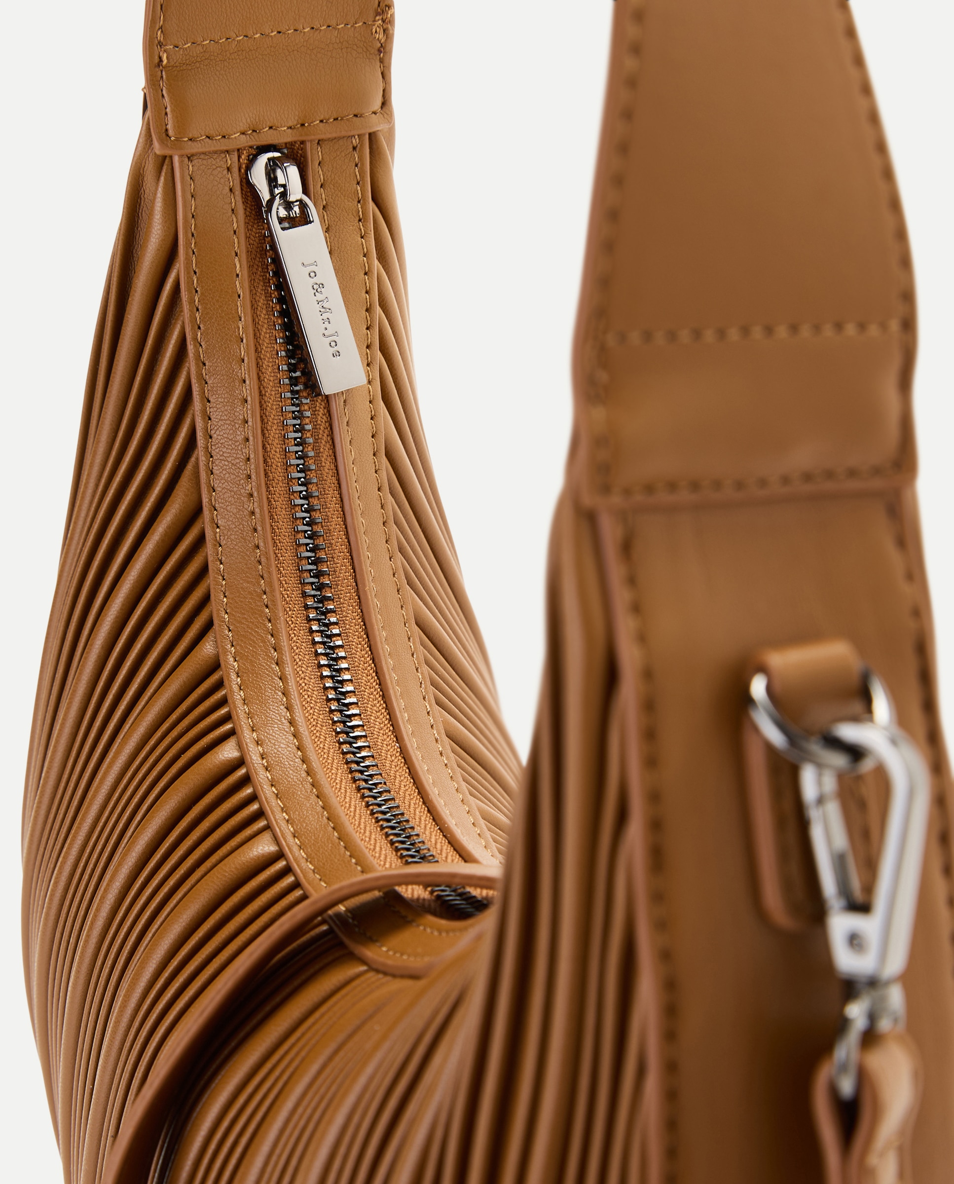 Mala Crossbody Plissada Mostarda-4