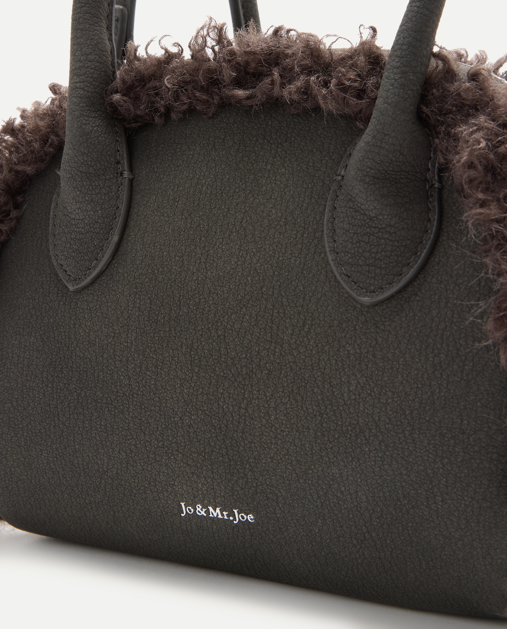 Bolso crossbody pelo - Jo & Mr. Joe - 820 Gris medio 820 Gris medio-3