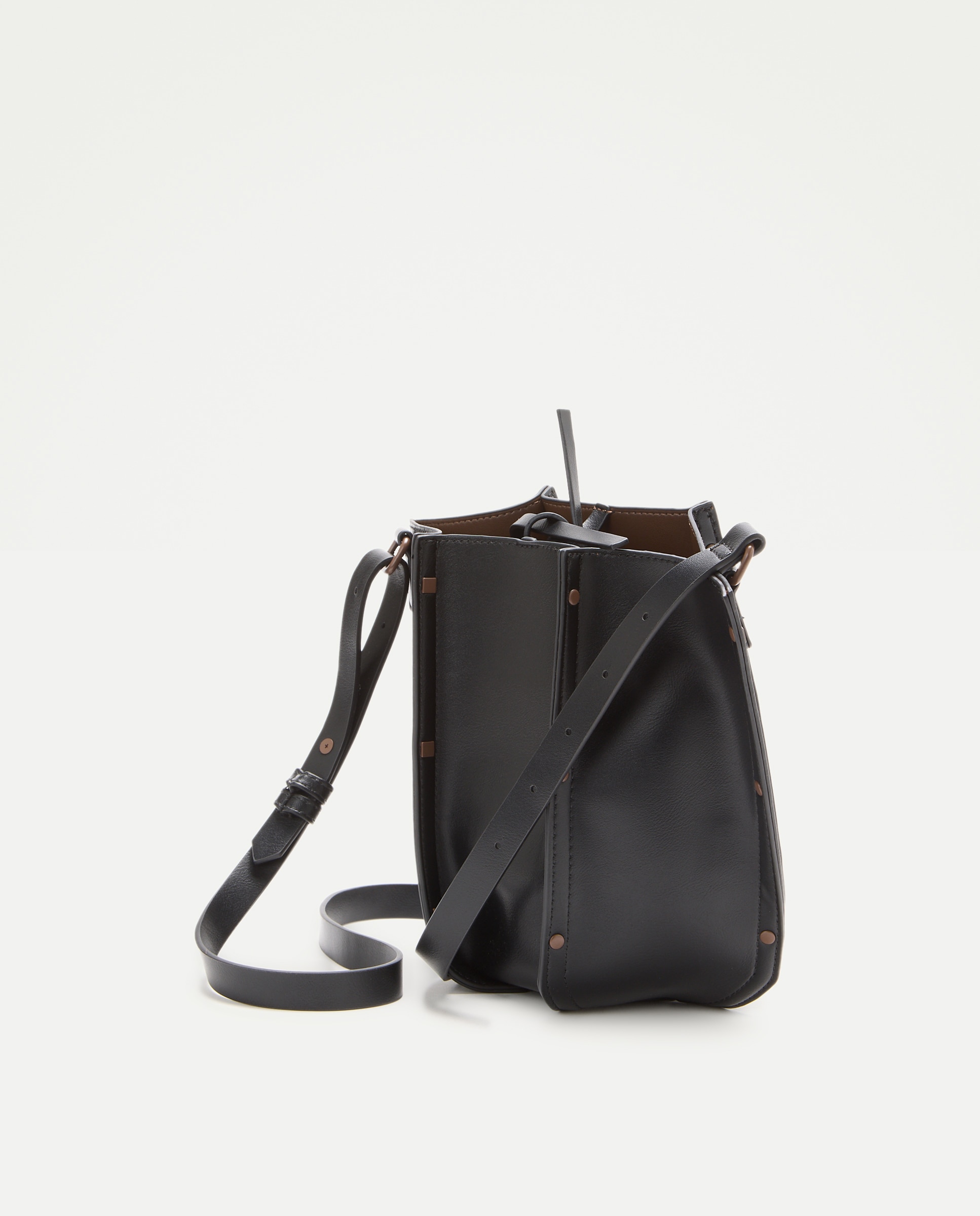 Imagen 2 de Bolso crossbody con adorno de tachas - Jo & Mr. Joe - Negro Negro