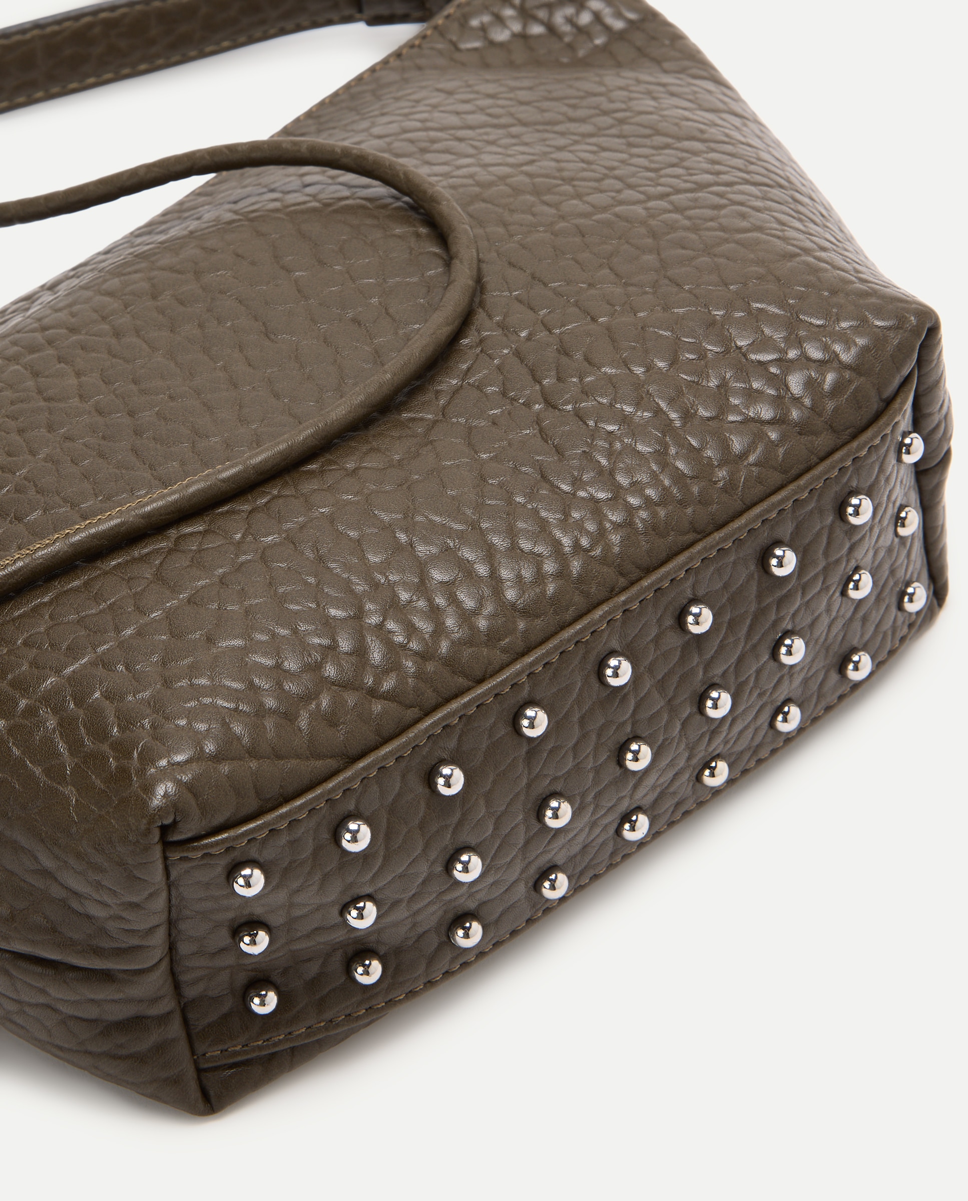 Mala Crossbody com Tachas 520 Caqui-4