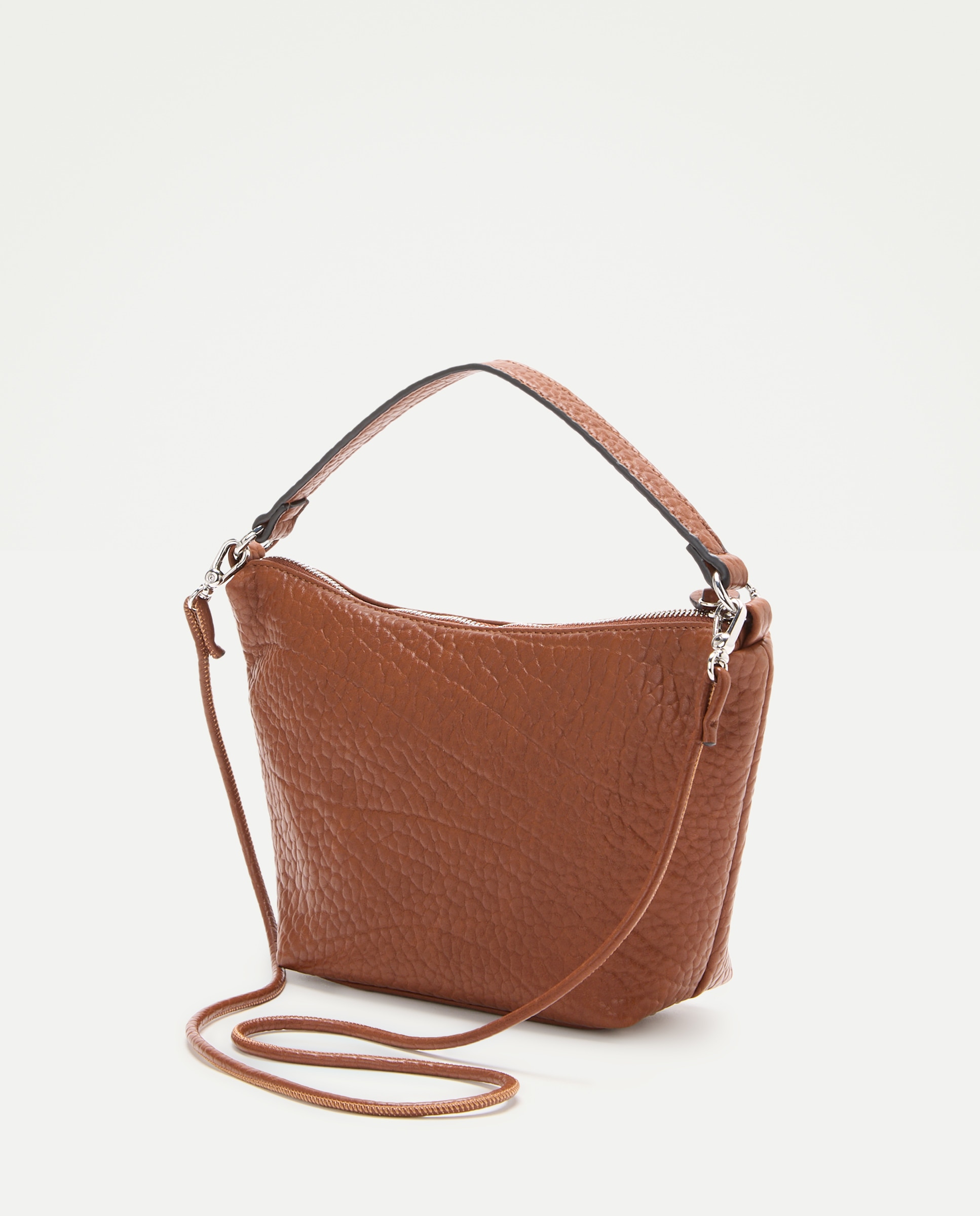 Mala Crossbody com Tachas Castanho-2