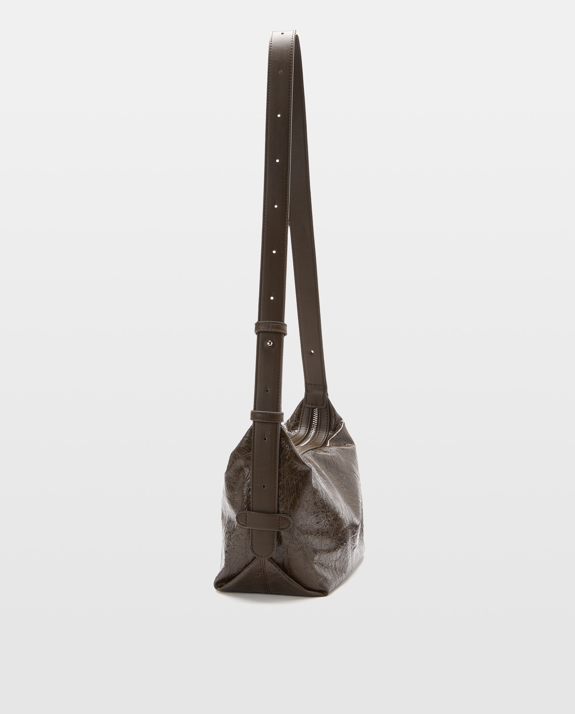 Imagen 3 de Bolso tipo crissbody arrugado - Jo & Mr. Joe - 520 Kaki 520 Kaki