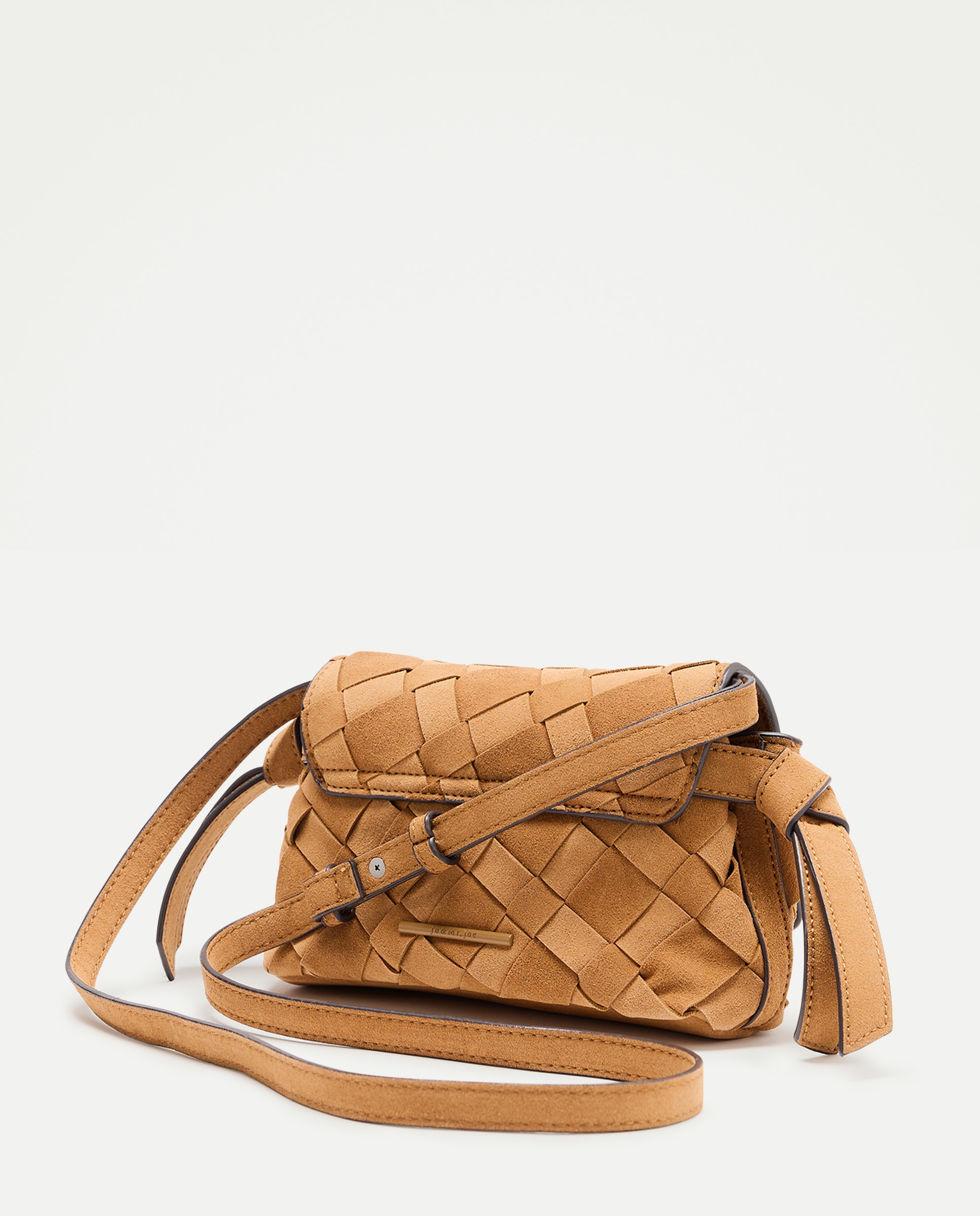 Bolso crossbody trenzado serraje - Jo & Mr. Joe - 730 Camel 730 Camel-2