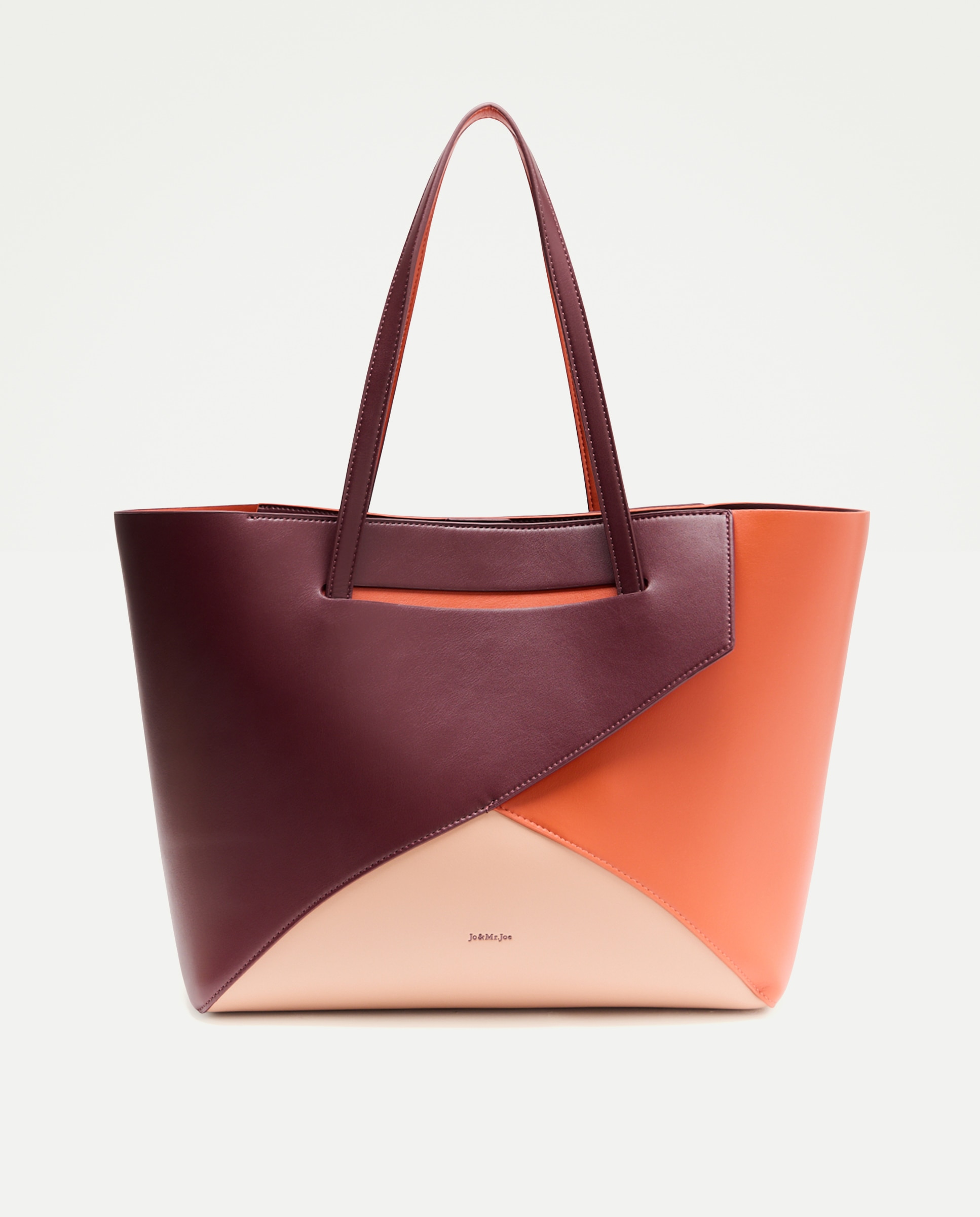 Mala Shopper Tricolor 660 Laranja-1