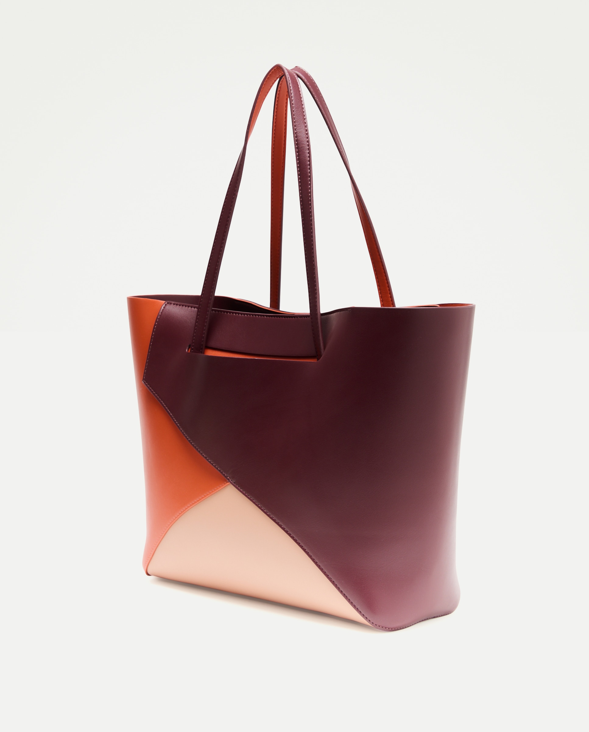 Mala Shopper Tricolor 660 Laranja-2