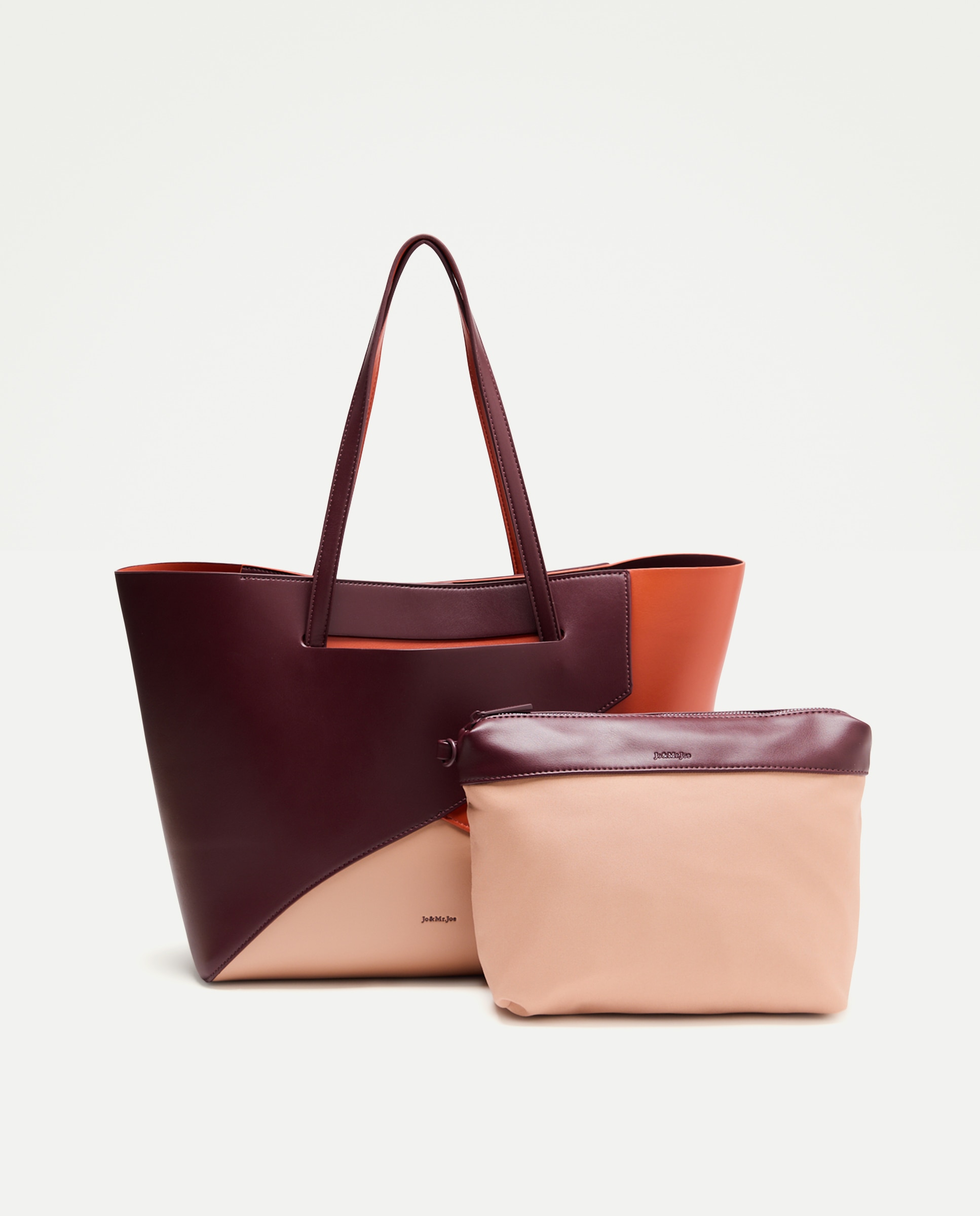 Mala Shopper Tricolor 660 Laranja-3