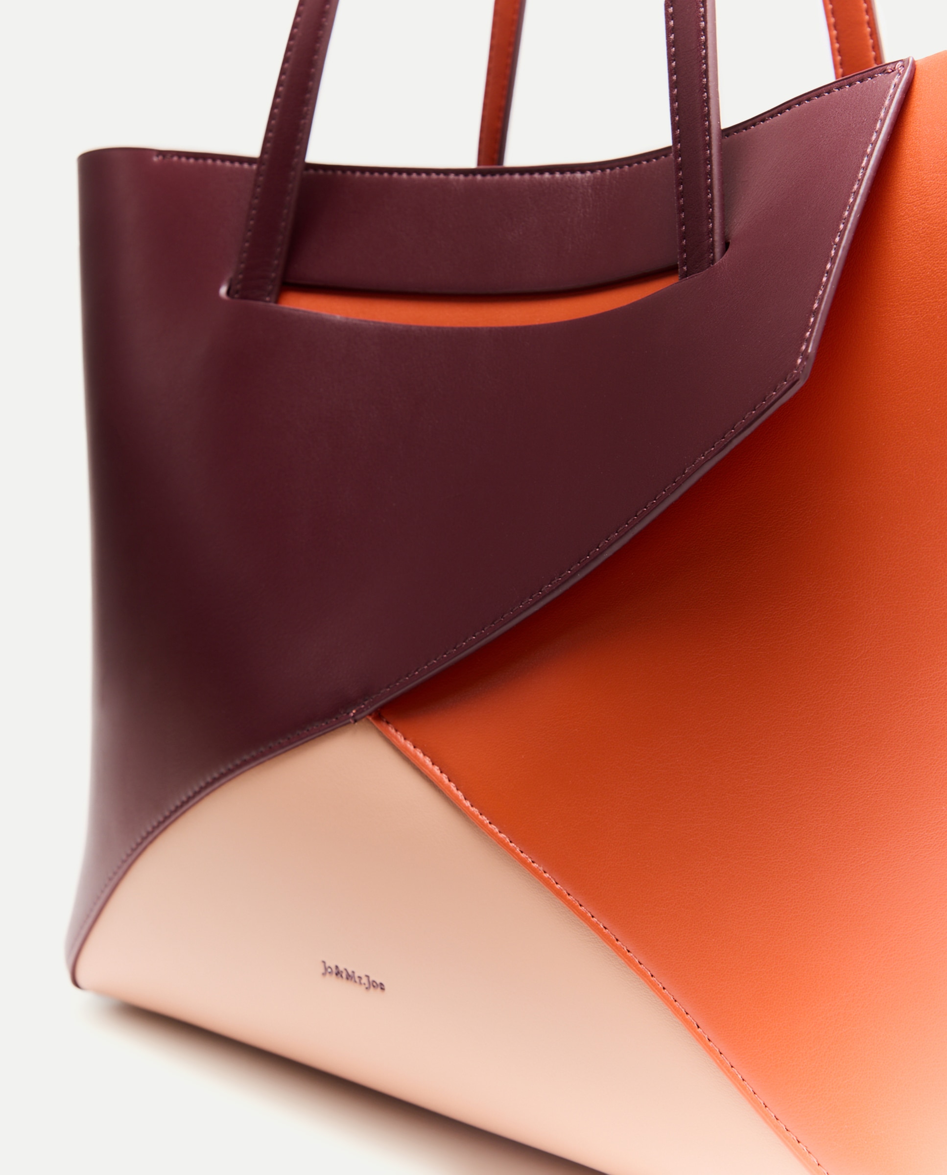 Mala Shopper Tricolor 660 Laranja-4