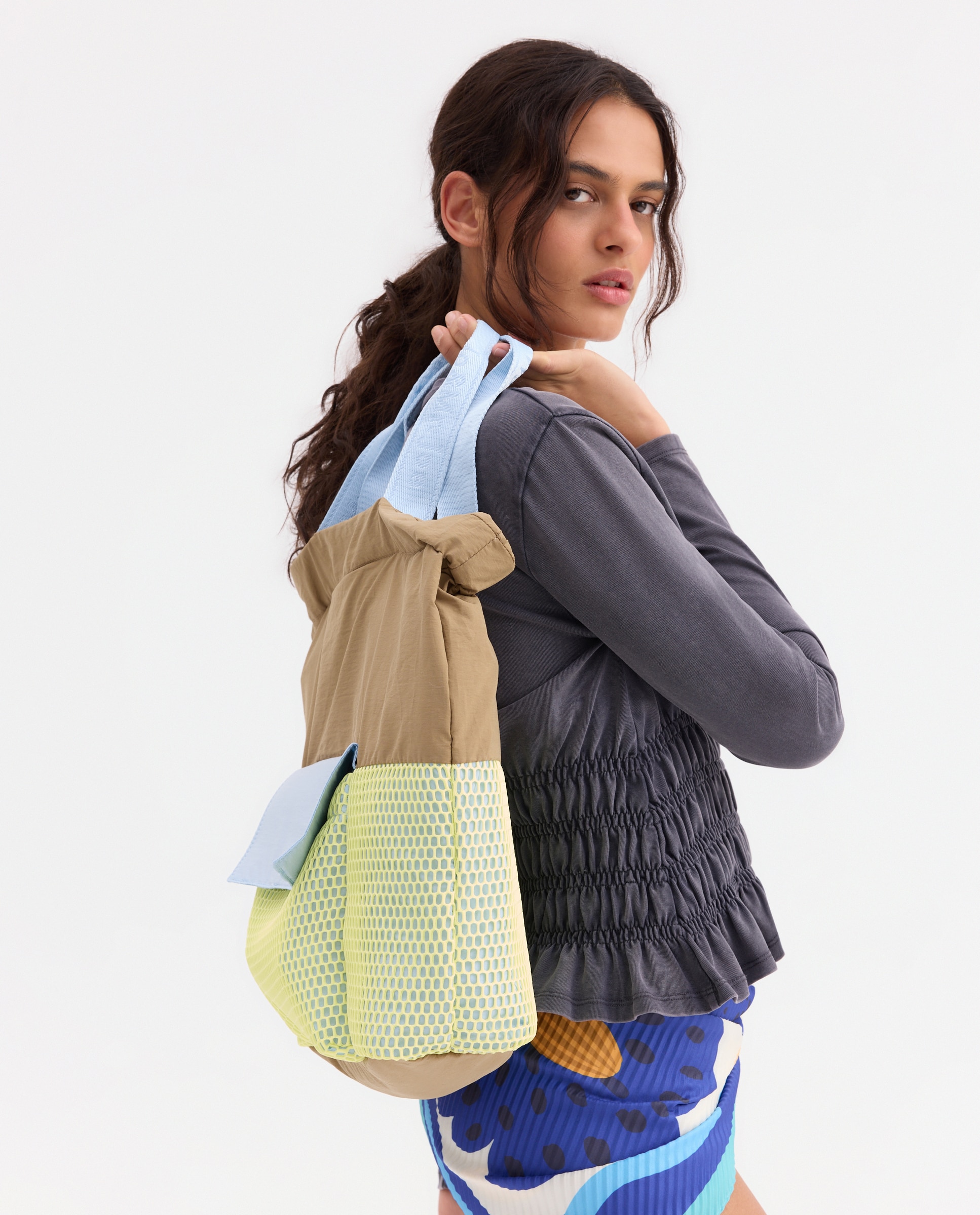 Mala Shopper - Multicolor 300 Amarelo-6