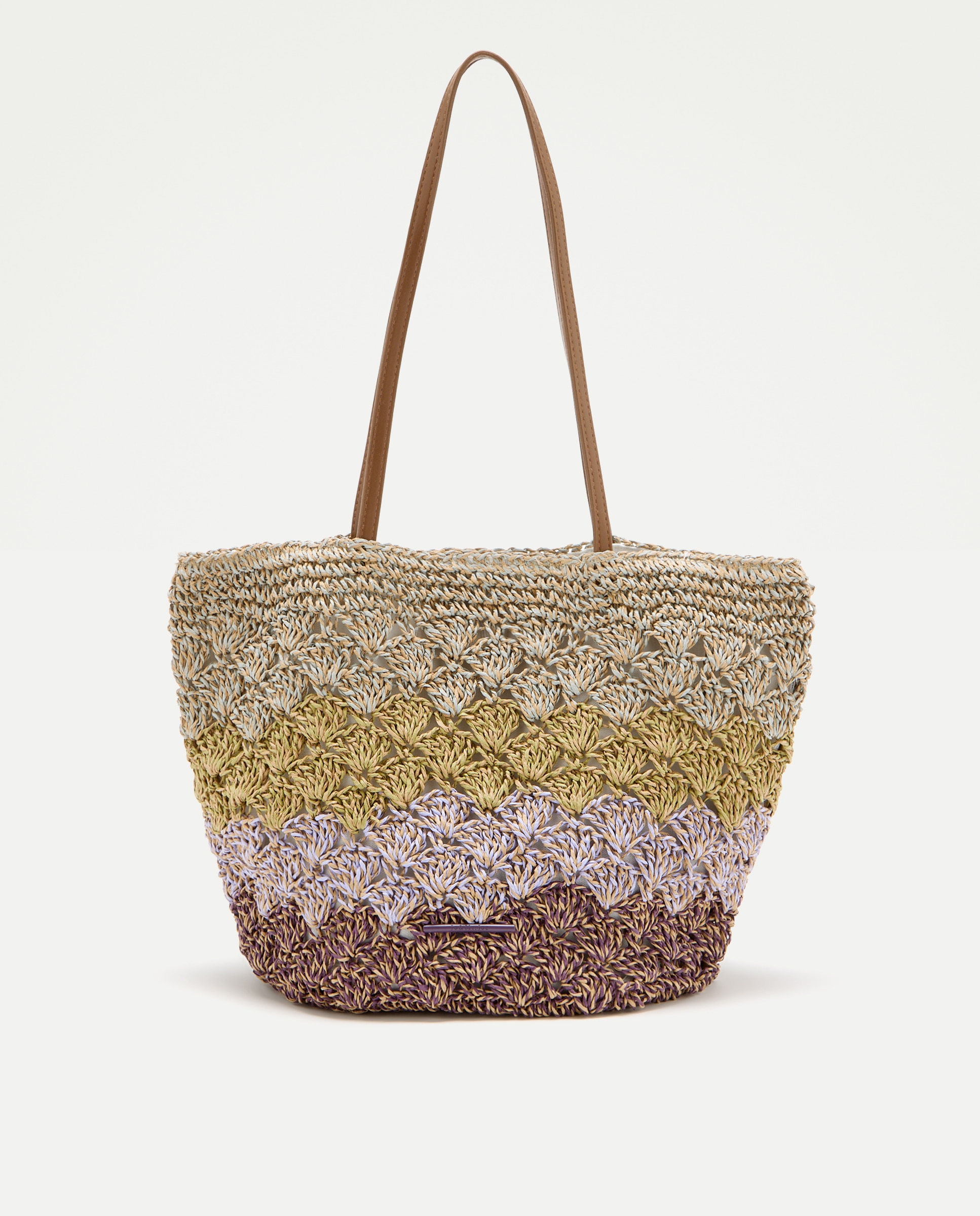 Imagem 0 de Mala de Ombro Tecida em Papel