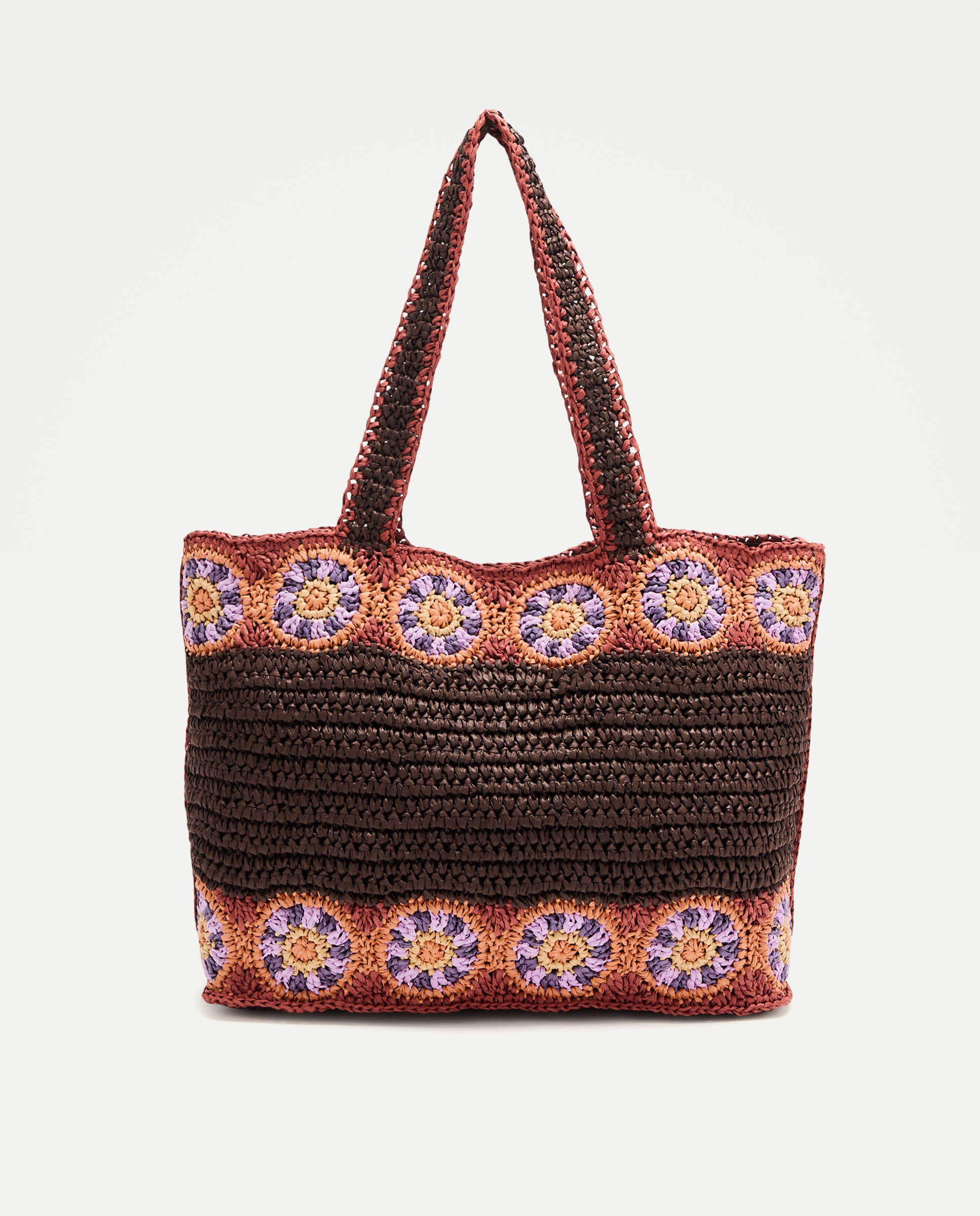 Imagem 0 de Mala Shopper com Crochet Floral