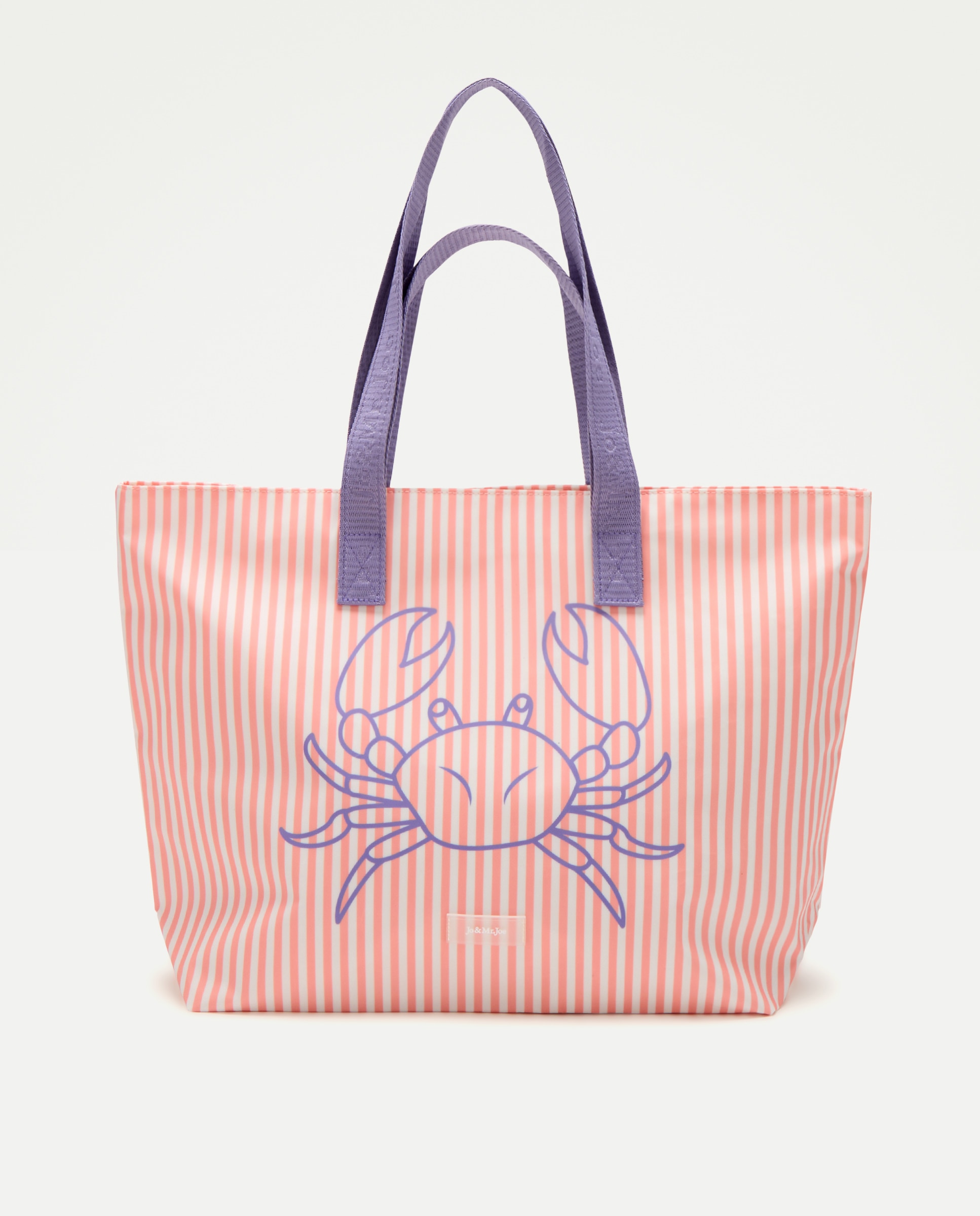 Imagem 0 de Mala Shopper com Estampado às Riscas