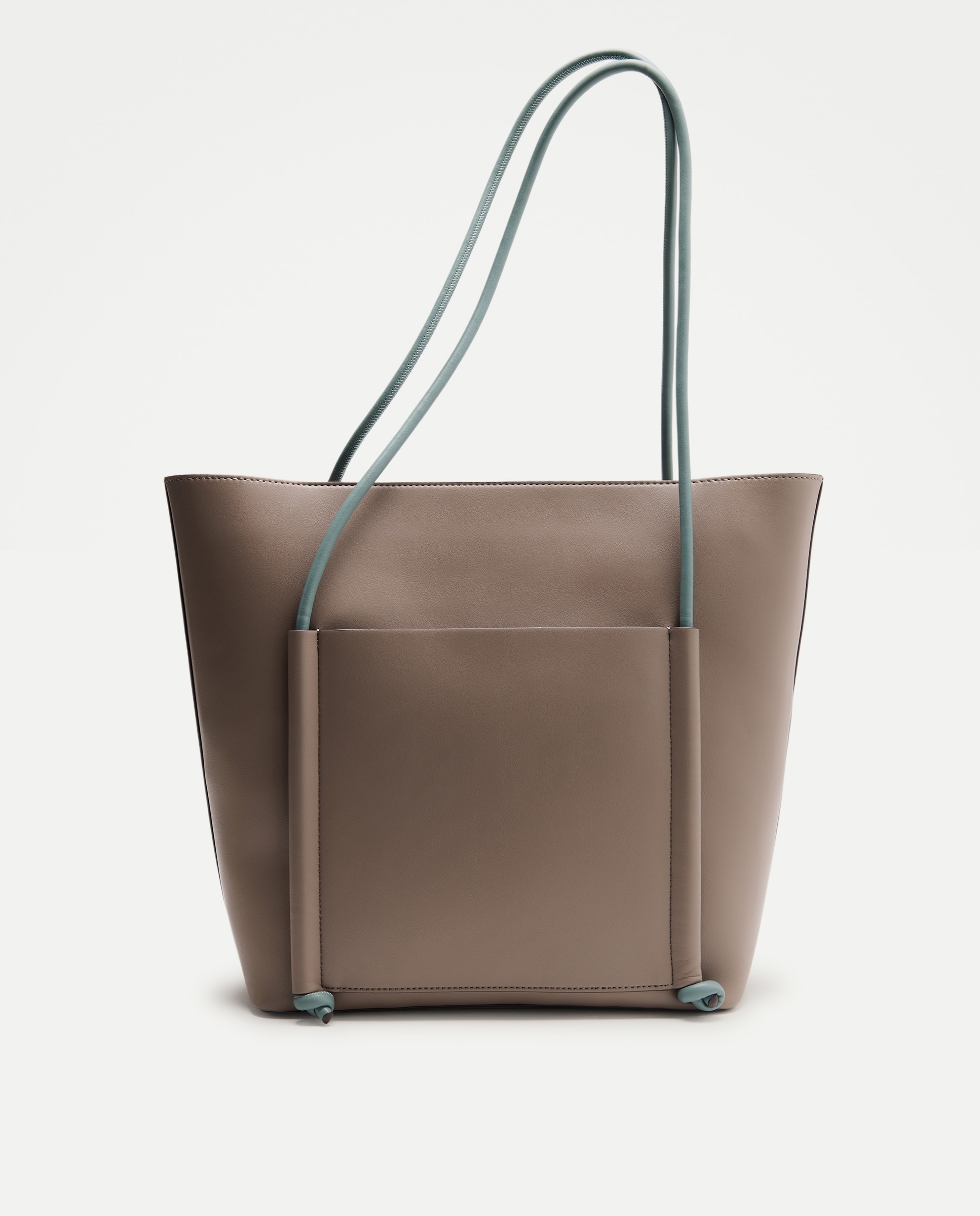 Mala de Ombro Urban Knot Cinzento-claro-2