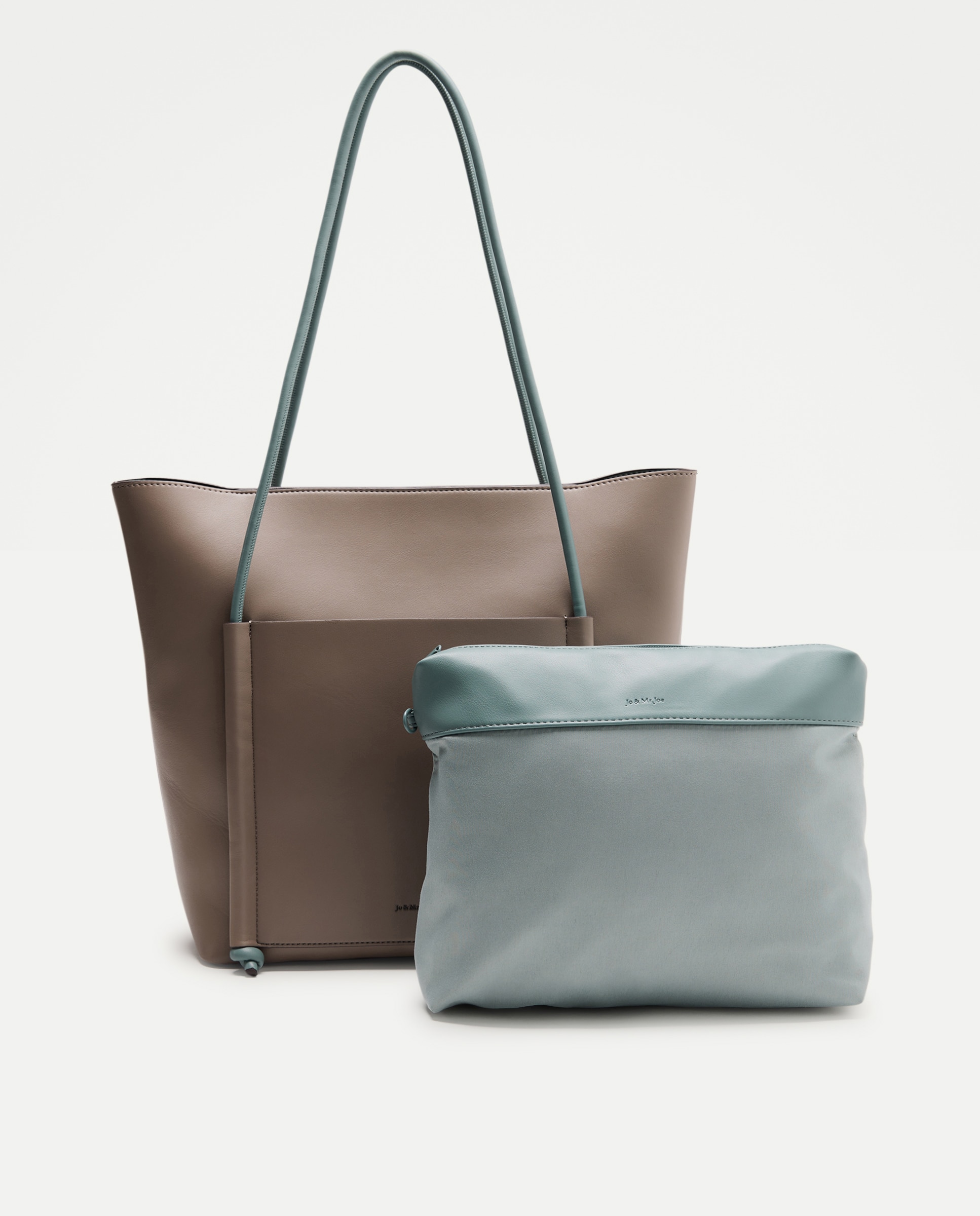 Mala de Ombro Urban Knot Cinzento-claro-3