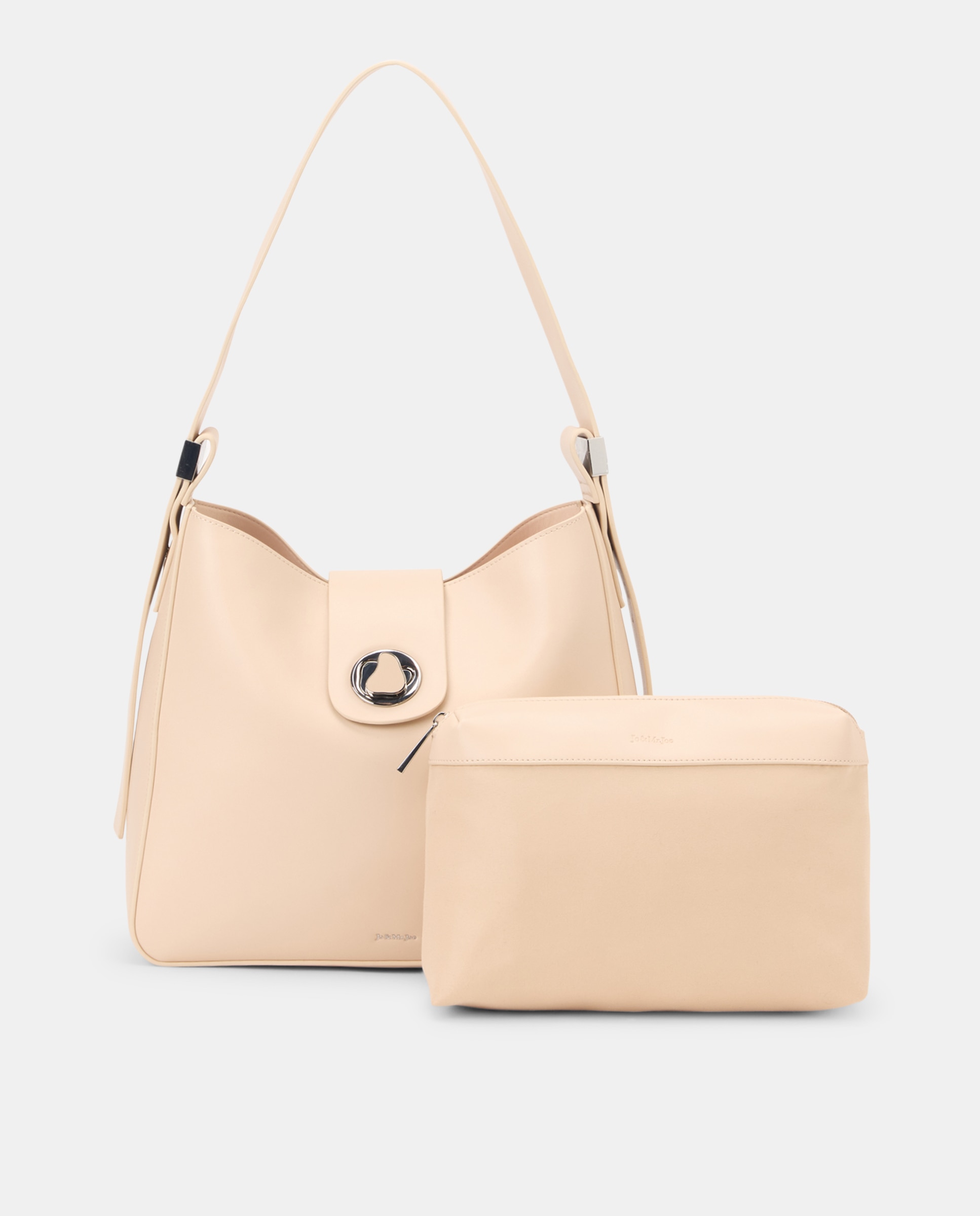 Mala Hobo com Detalhe de Fecho Branco-2