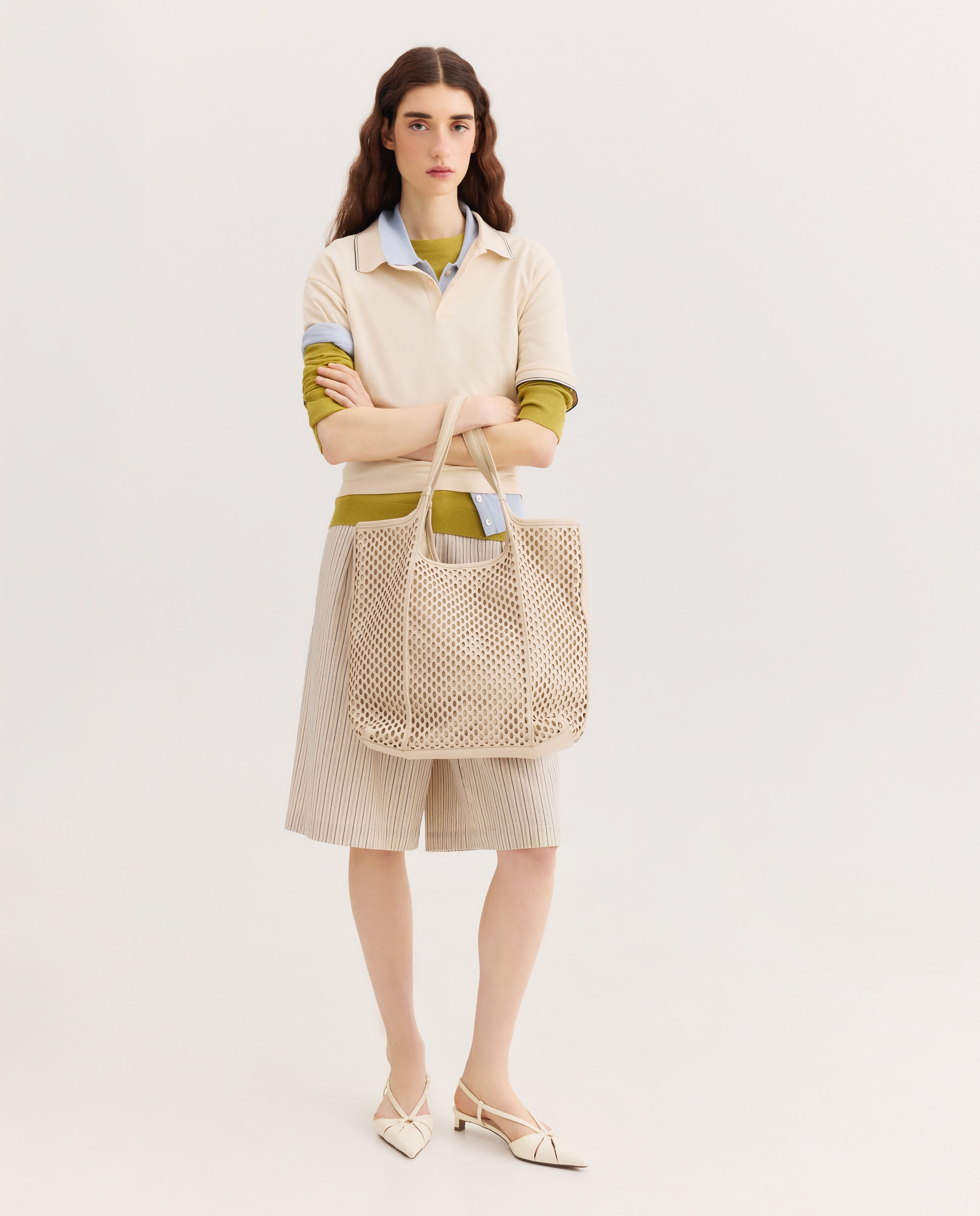 Mala Shopper Perfurada 120 Cru-6