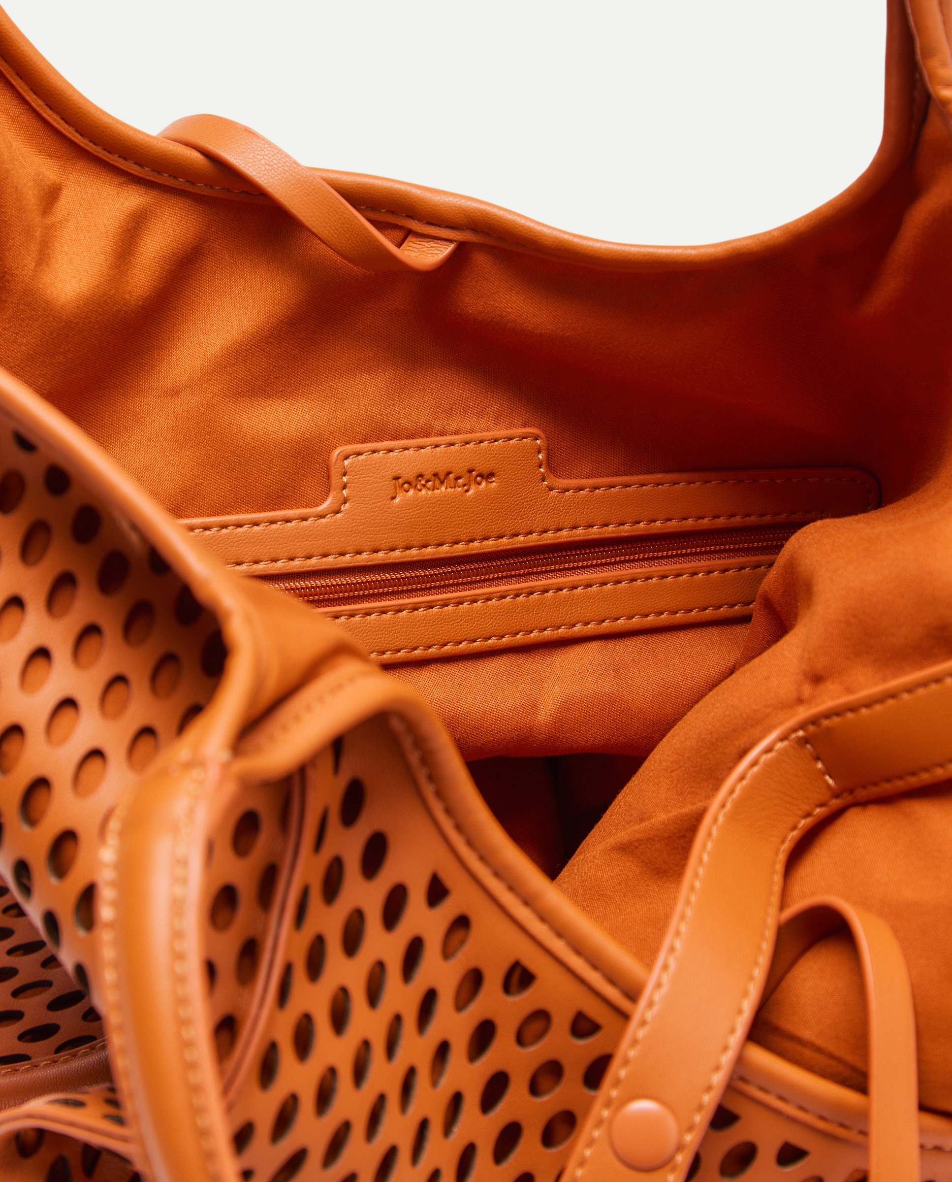 Mala Shopper Perfurada 660 Laranja-4