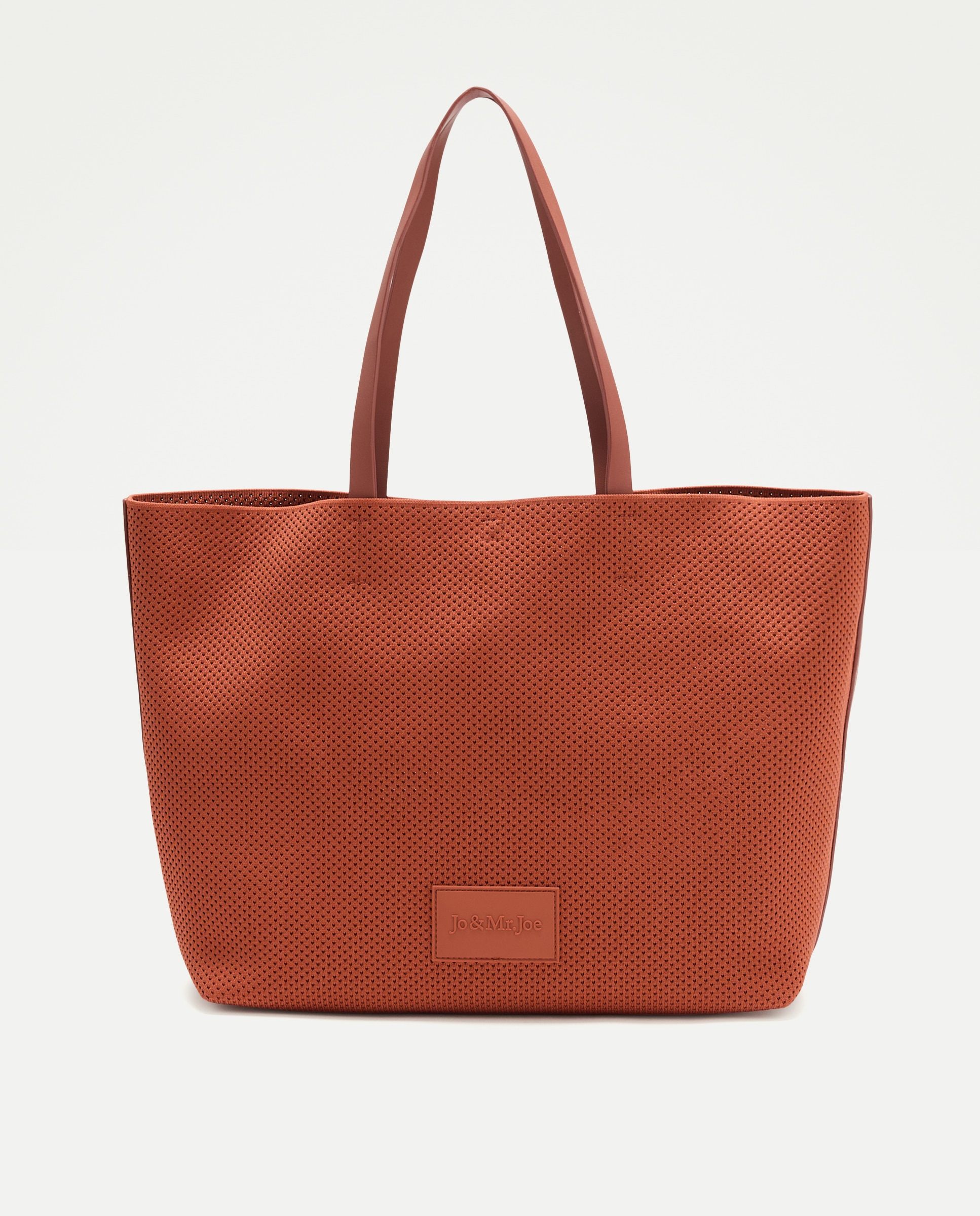 Bolso shopper de punto - Jo & Mr. Joe - 600 Rojo 600 Rojo-1