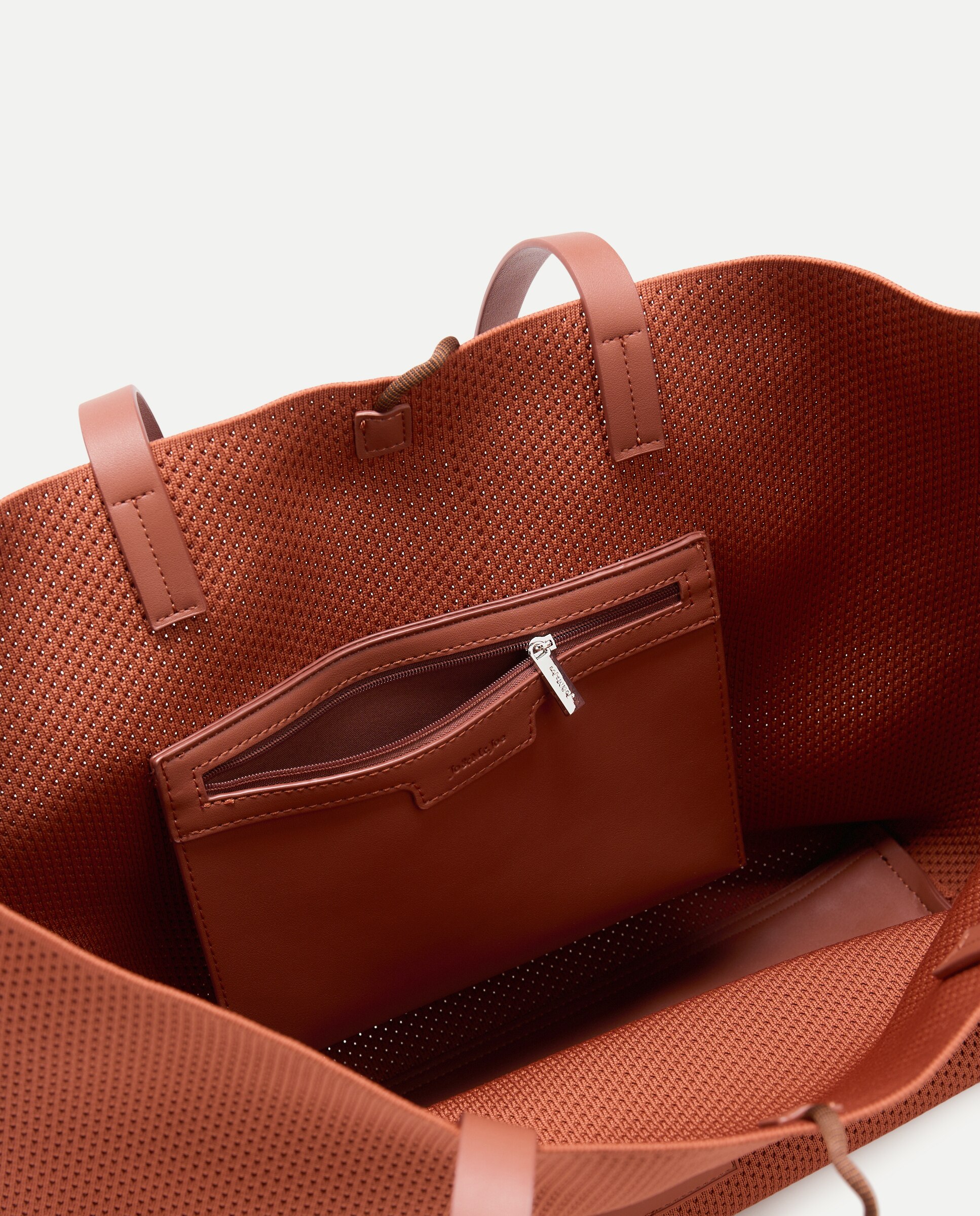 Bolso shopper de punto - Jo & Mr. Joe - 600 Rojo 600 Rojo-4