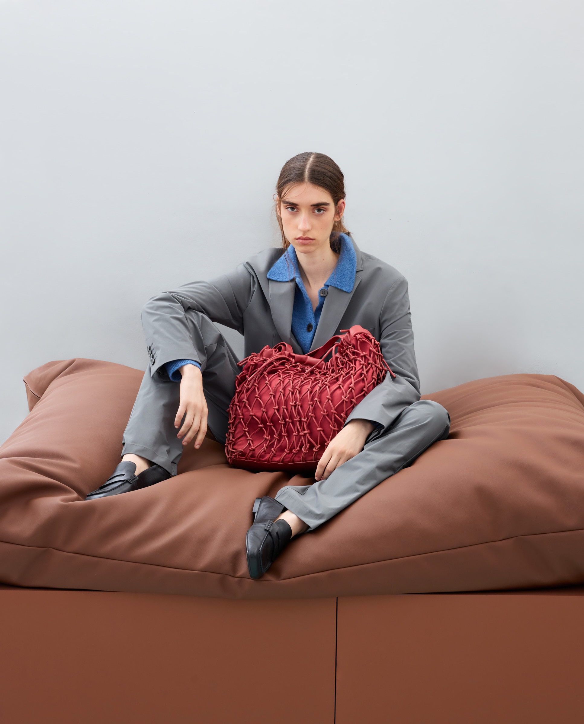 Bolso shopper con nudos - Jo & Mr. Joe - 770 Terracota 770 Terracota-5