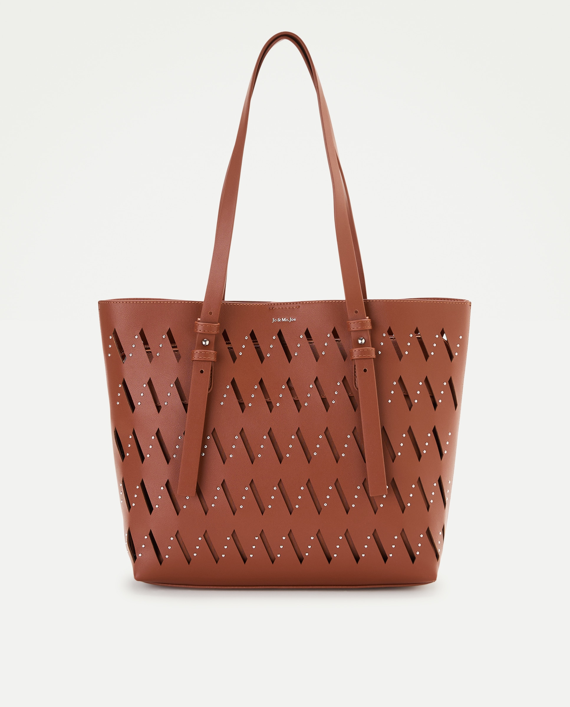 Imagem 0 de Mala Shopper com Perfurado e Tachas