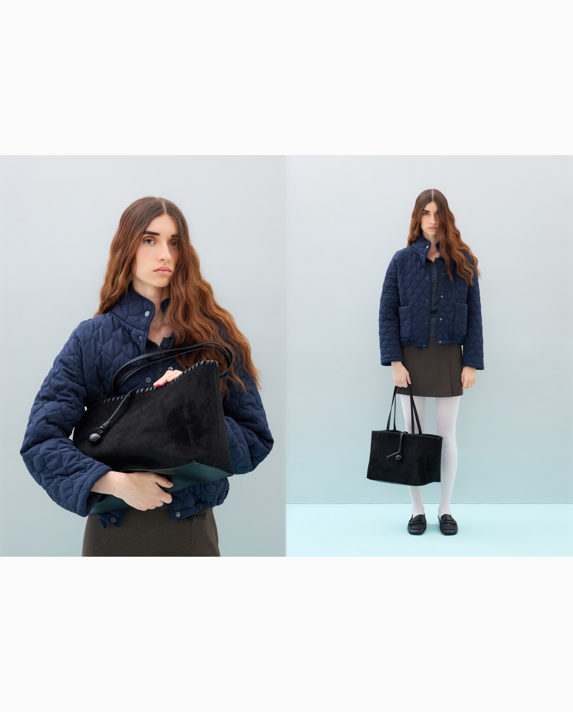 Mala Shopper com Pespontos e Pedraria Preto-6